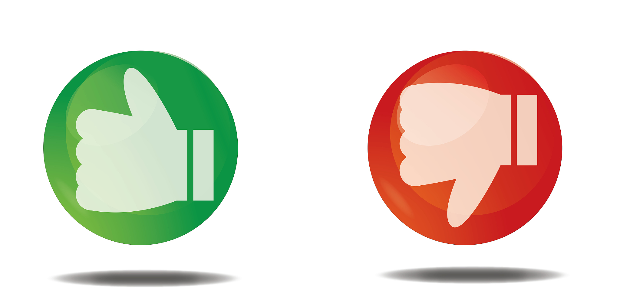 candy like and dislike buttons stock - illustration