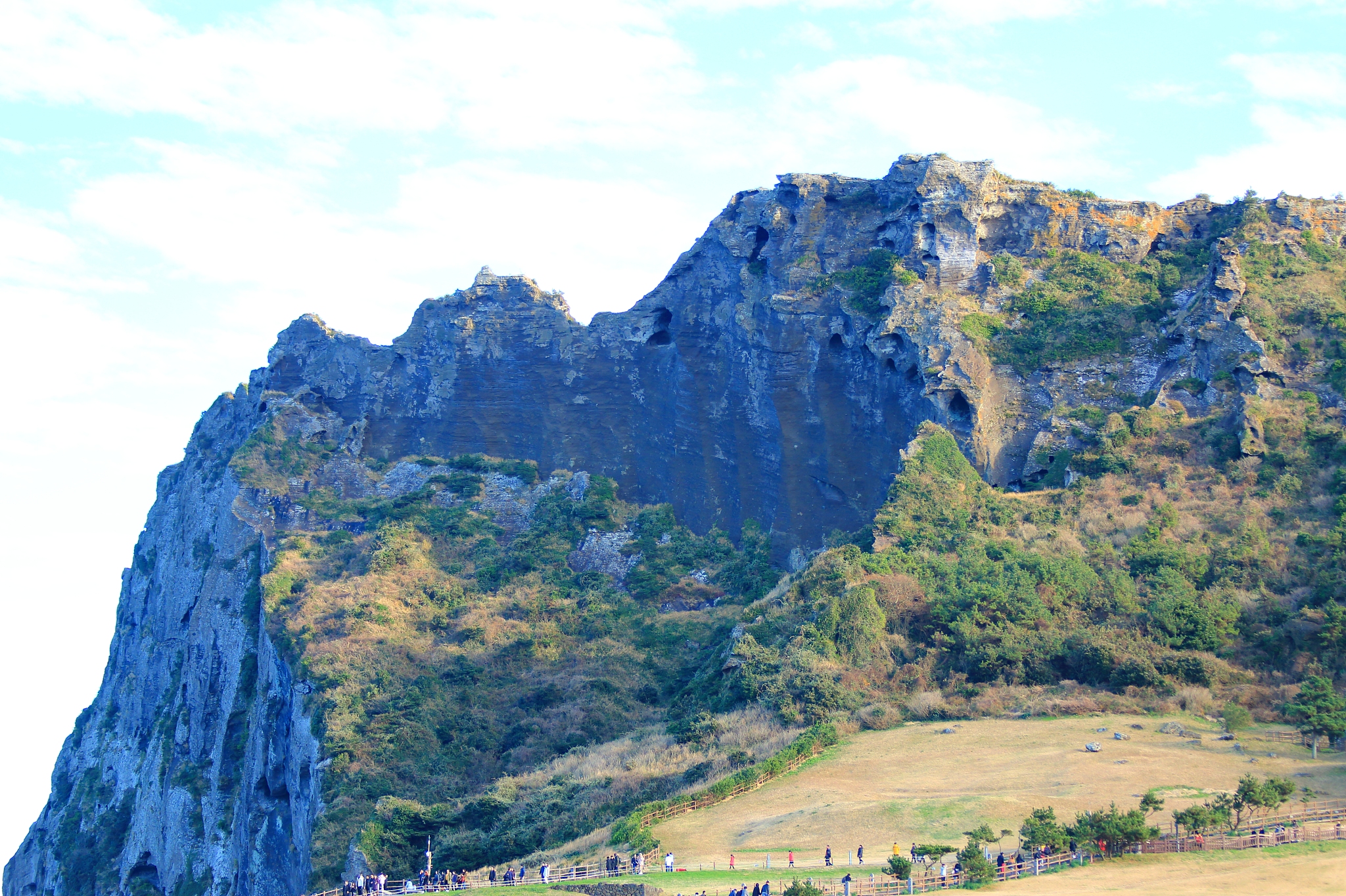seongsan sunrise peak, unesco world heritage site, sunrise, sunr