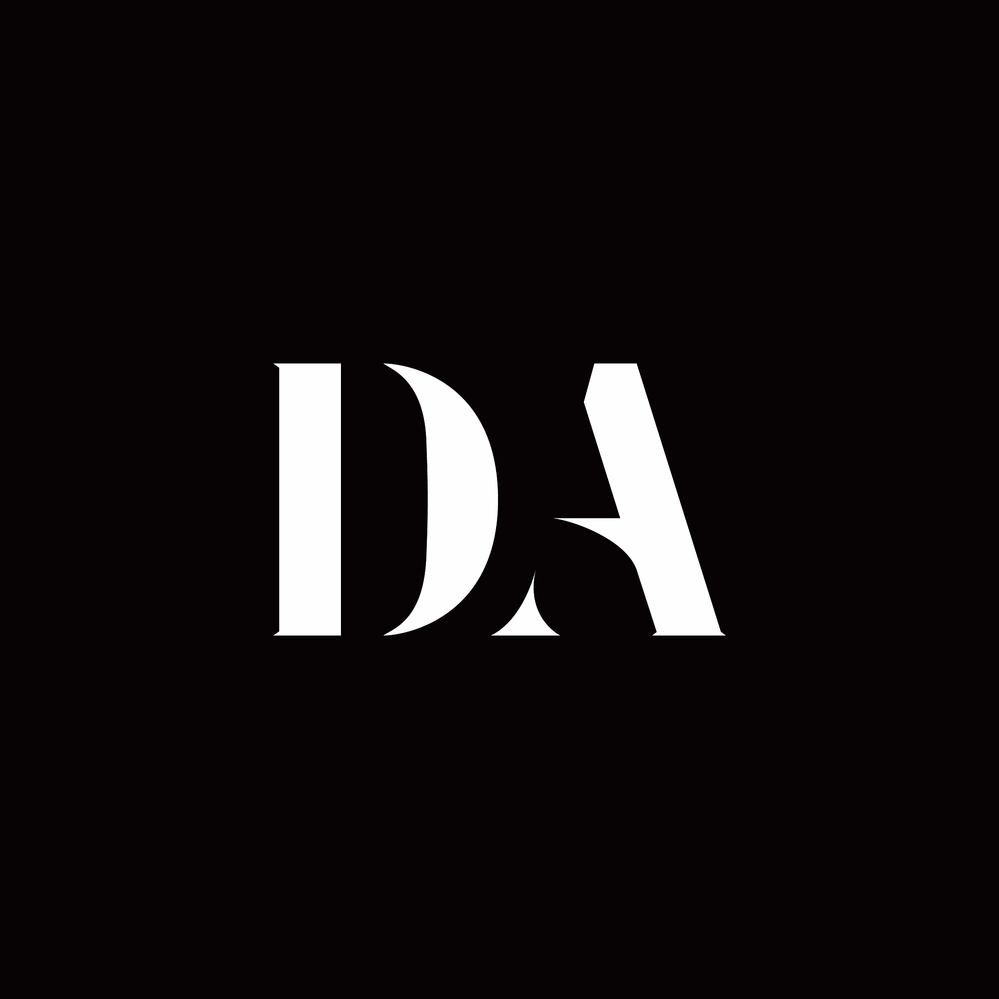 da logo letter initial logo designs template