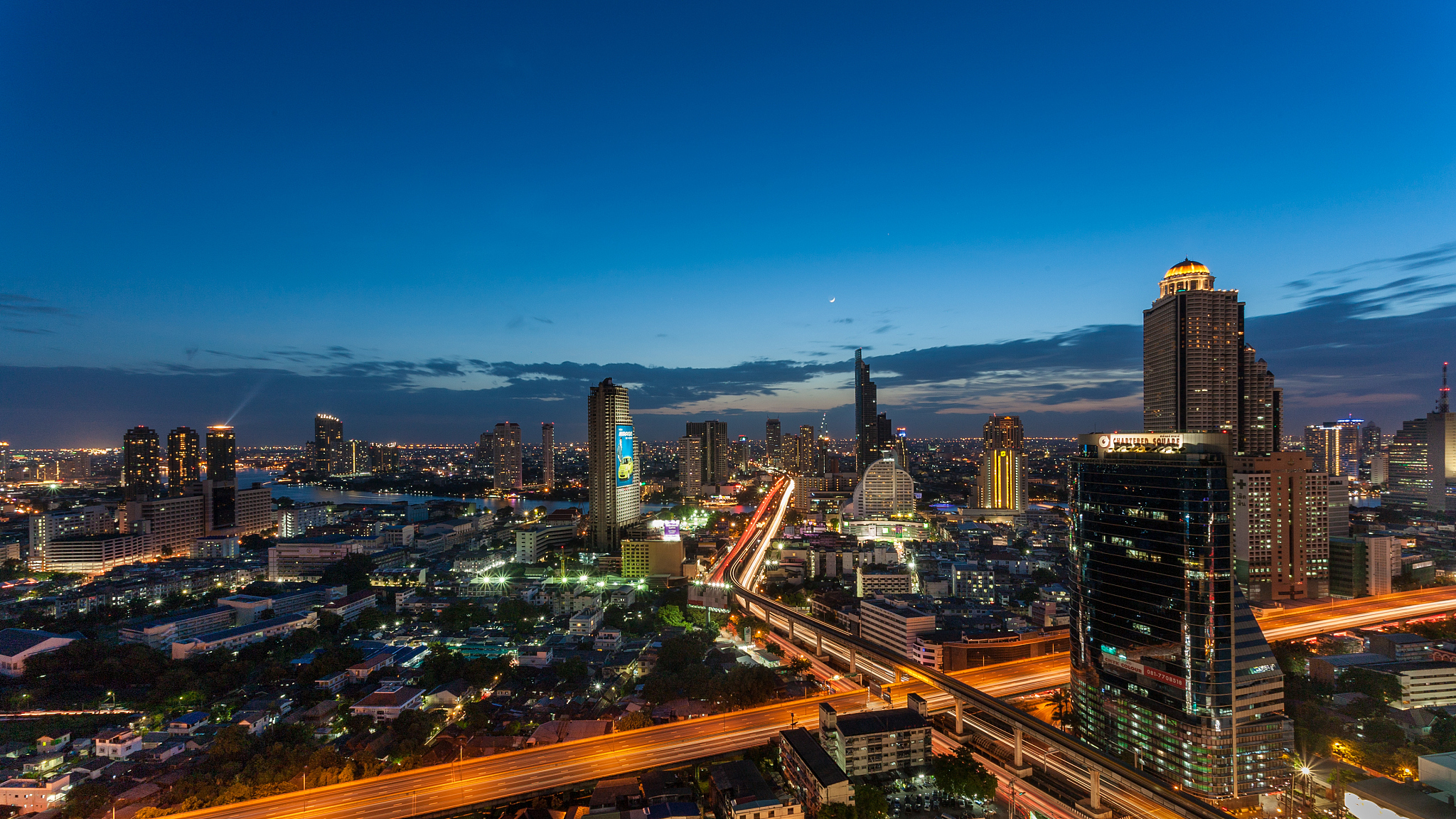 bangkok night light