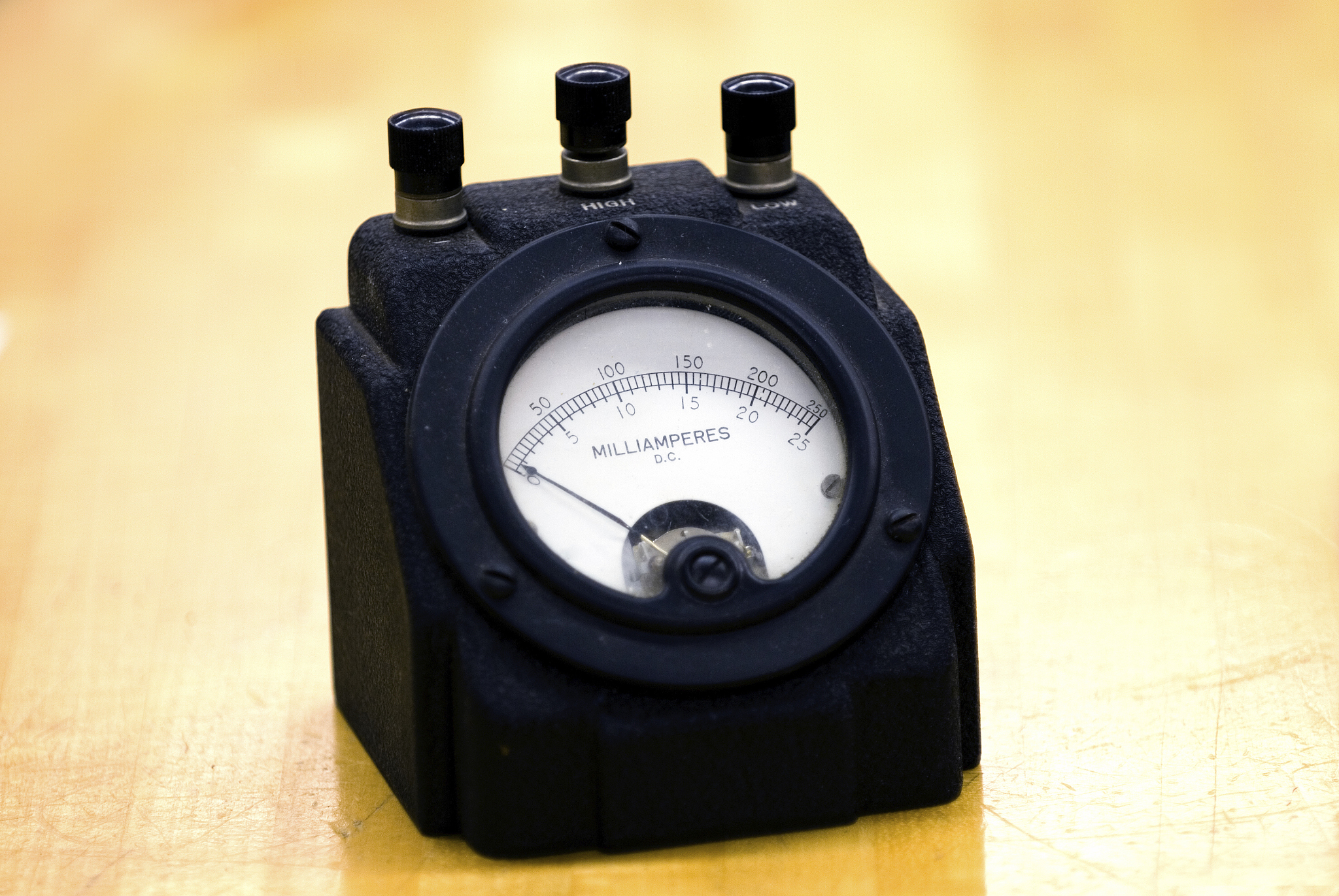 antique ammeter