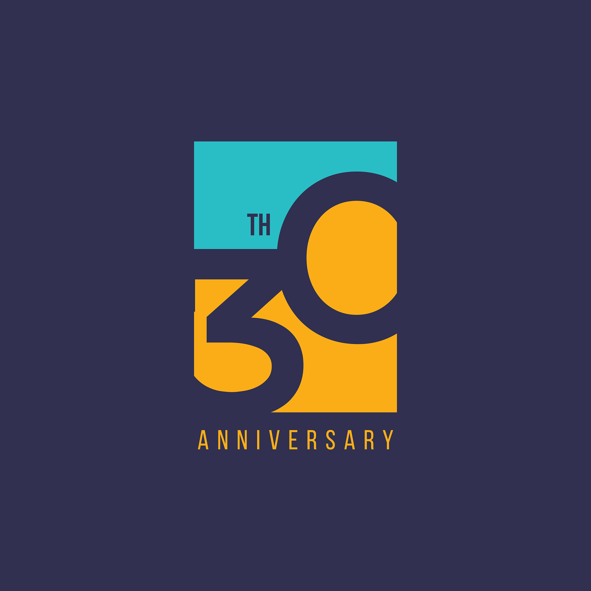 30 year anniversary template design