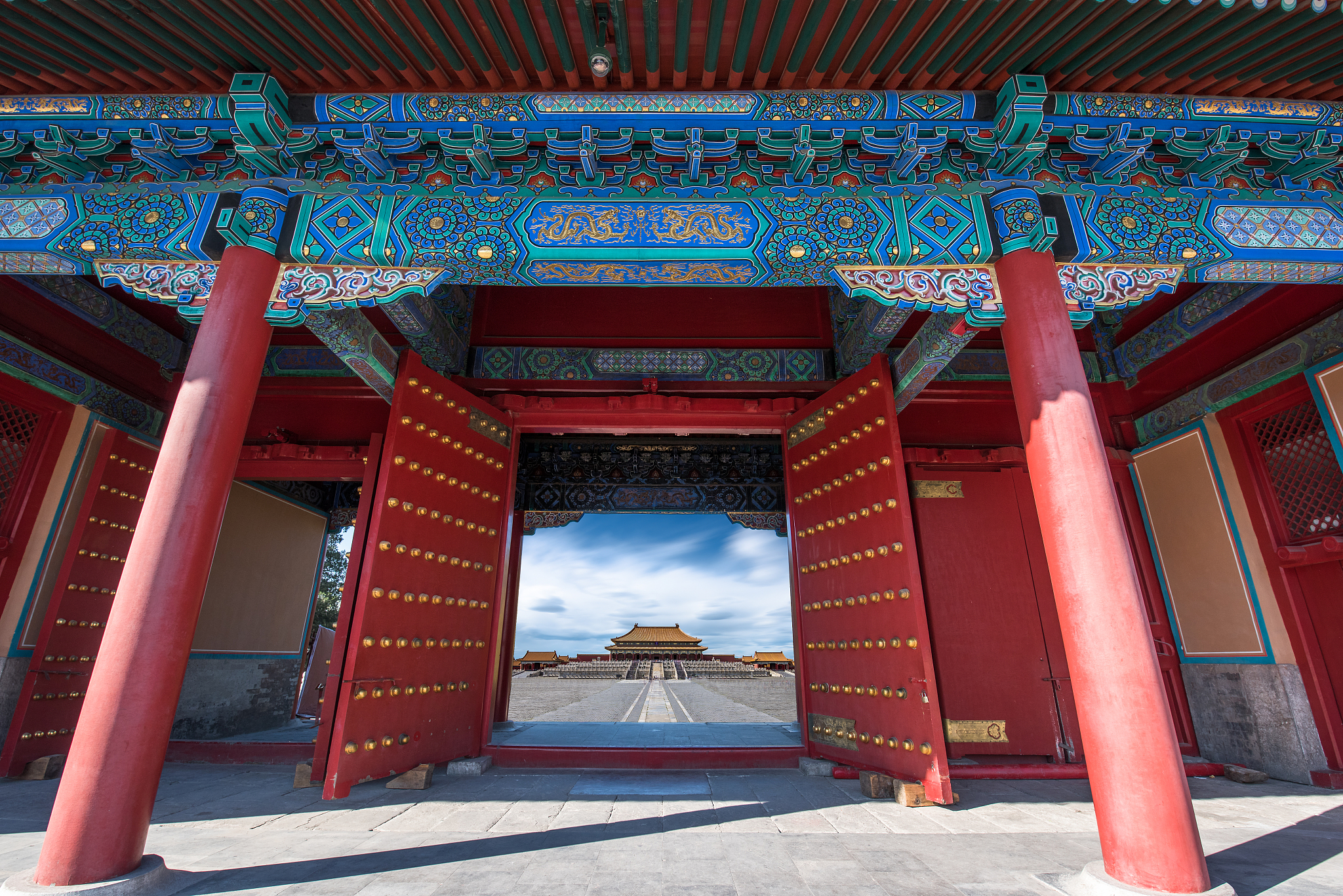 帮我描述故宫关键词