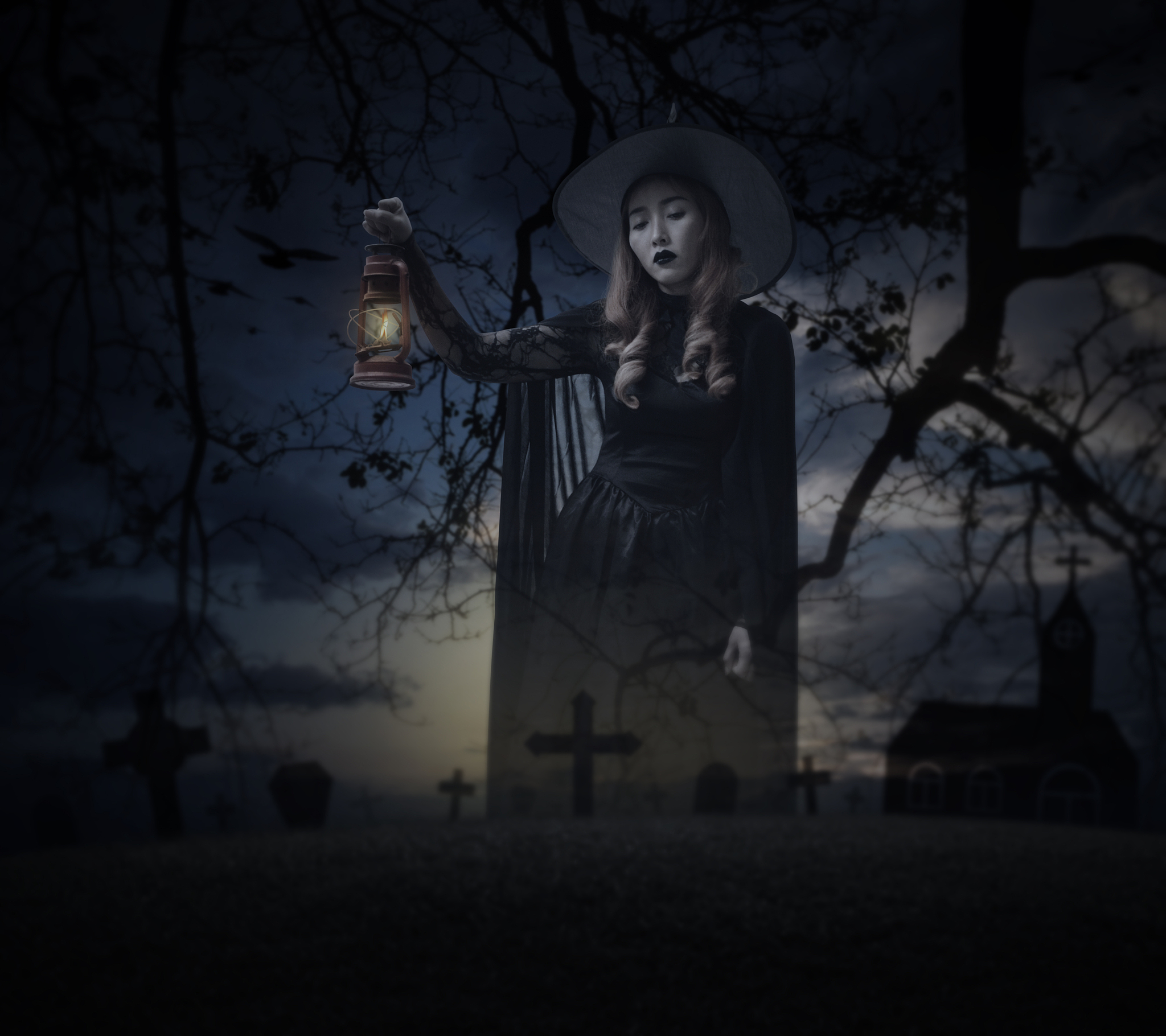 恐怖故事：古老城堡的幽灵