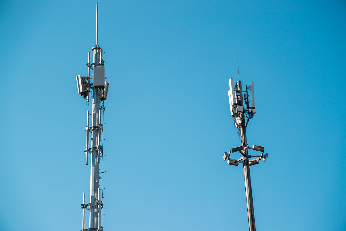 5g电信基站塔
