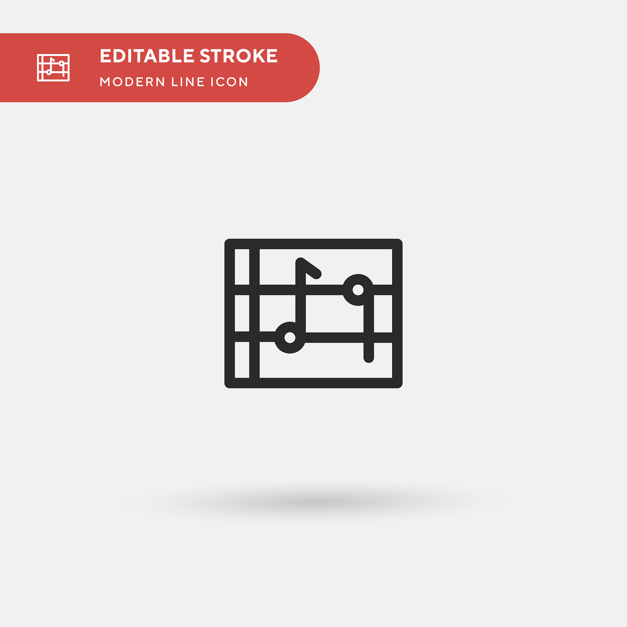 music simple icon symbol