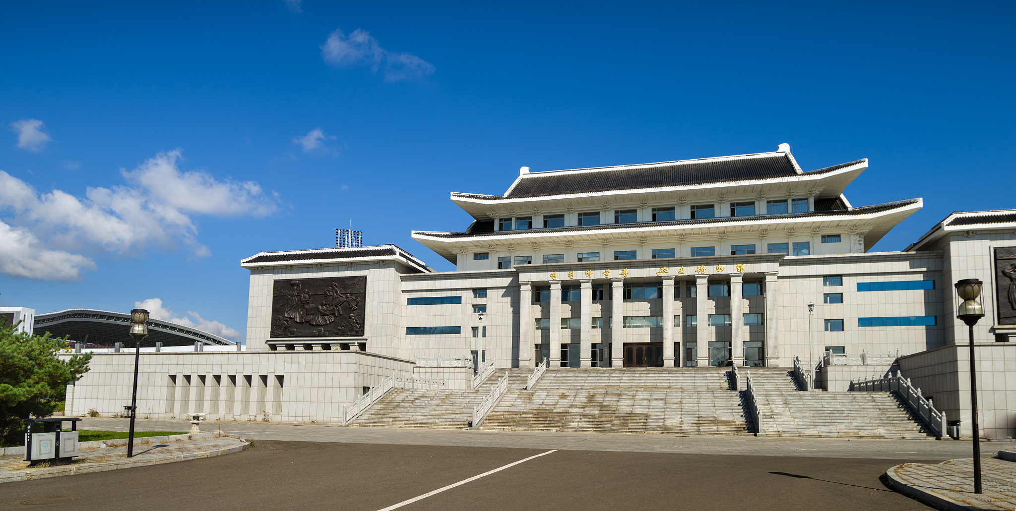 吉林省延边州府地标建筑延边博物馆