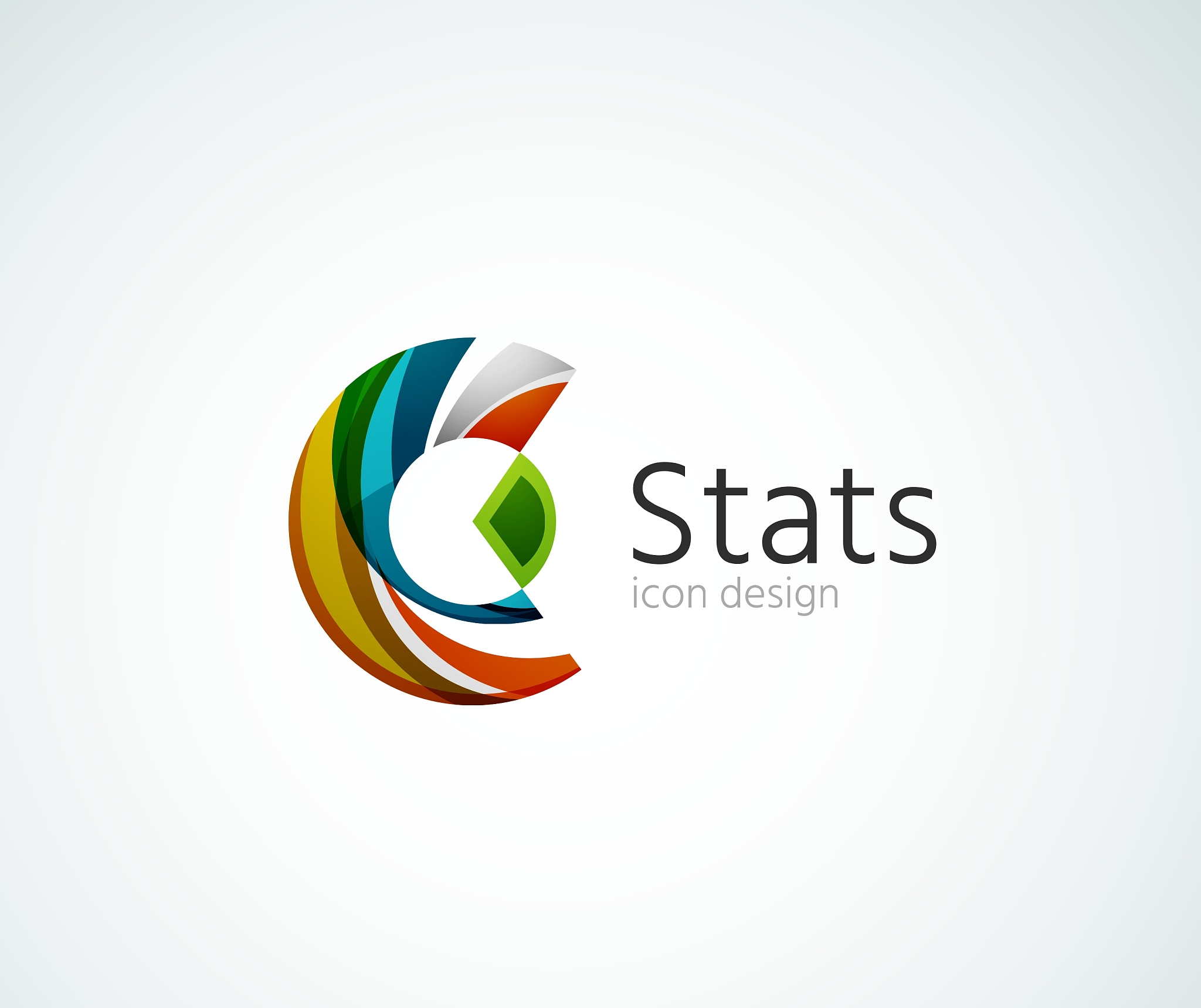 statistics company logo design