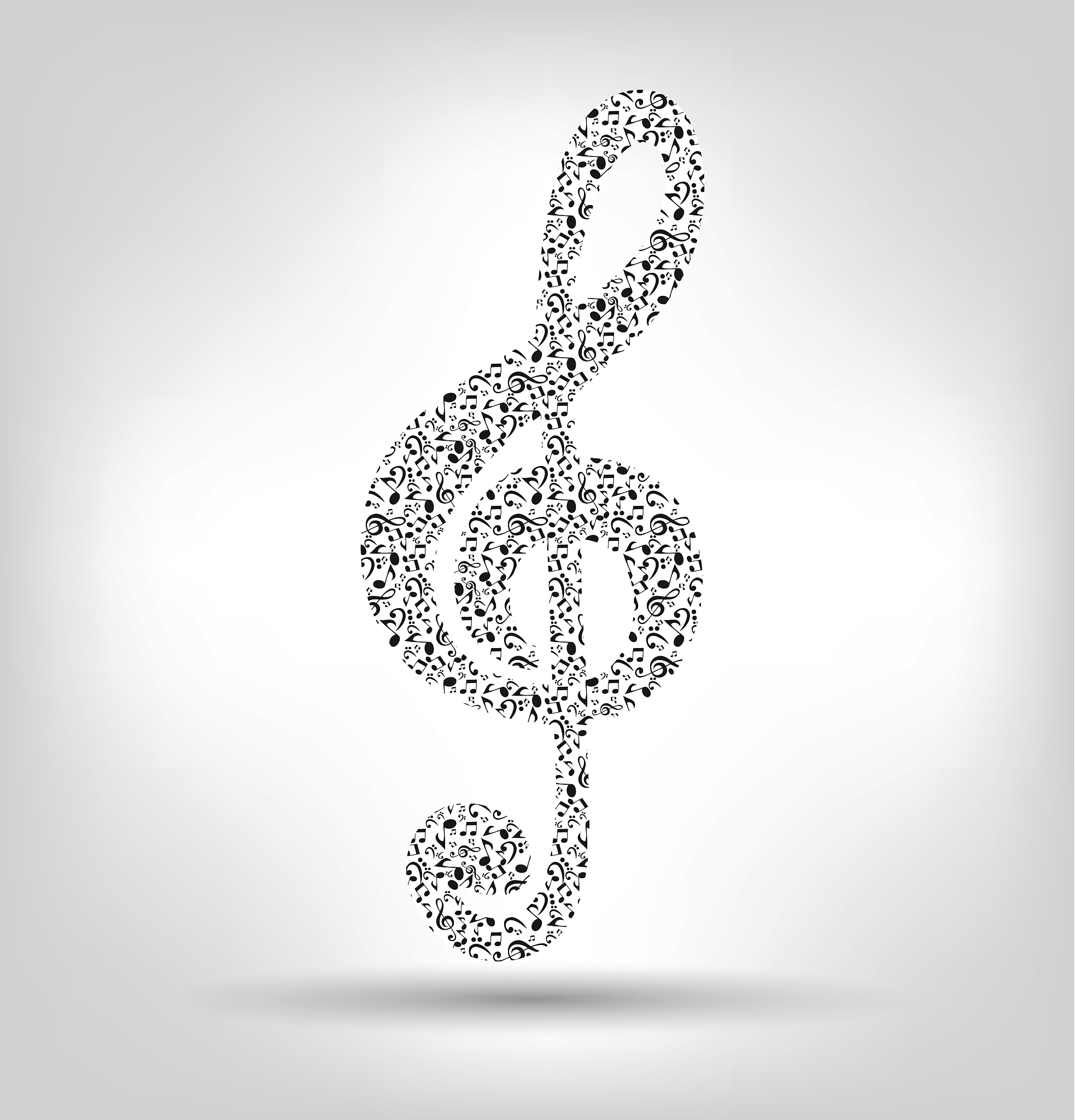 abstract music background. vector illustration for your design.