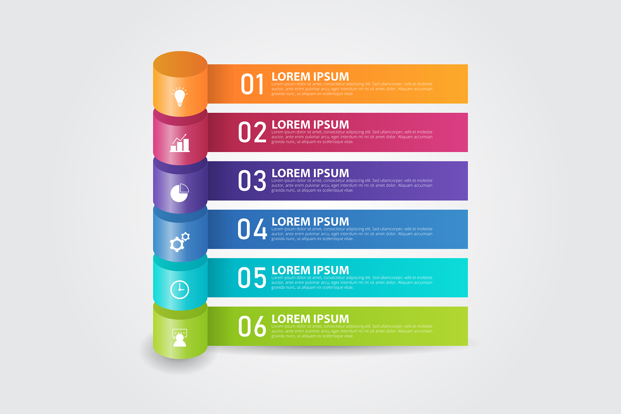 infographic template for business, education, web design, banner