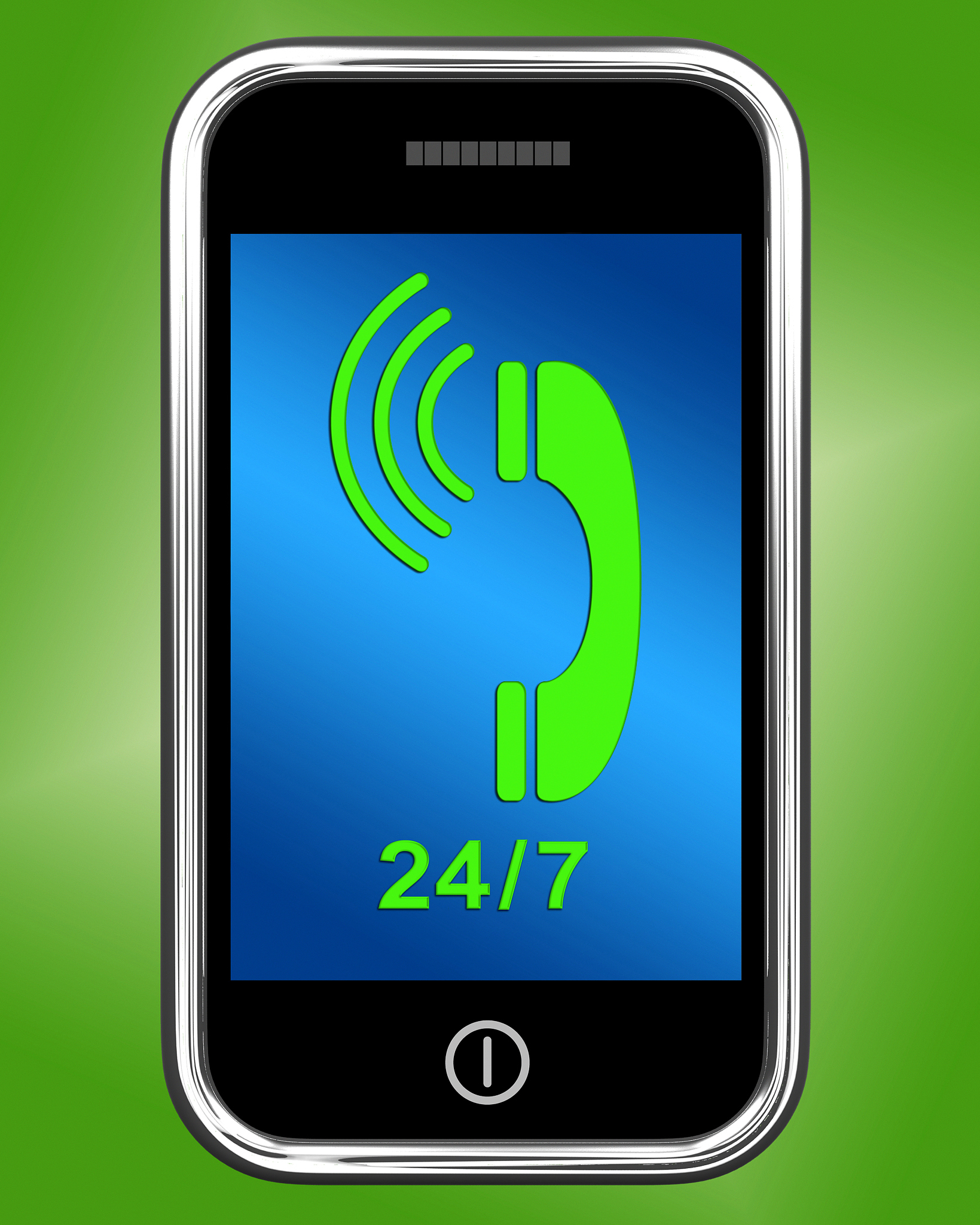 twenty four seven on phone shows open 24/7