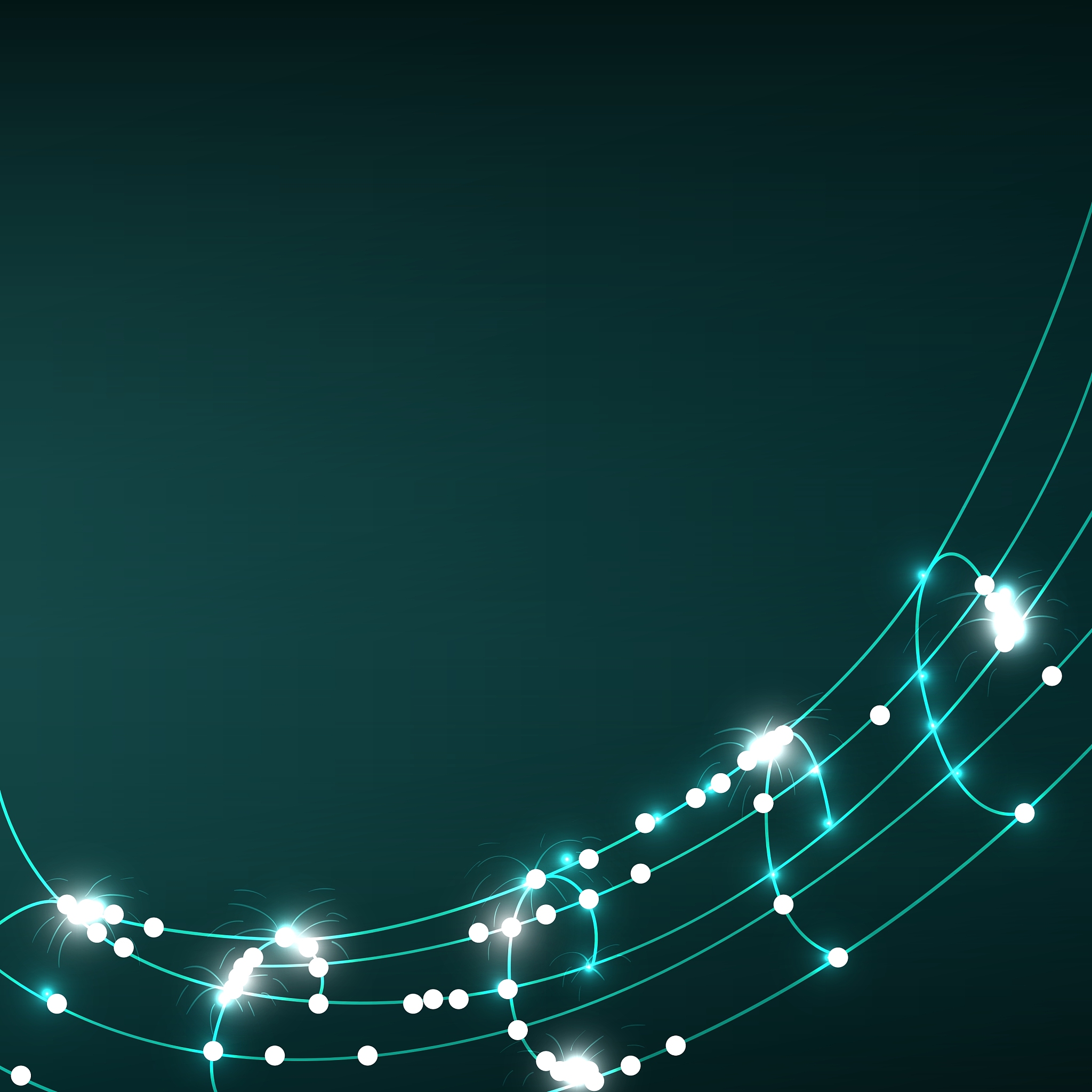 illuminated abstract digital wave
