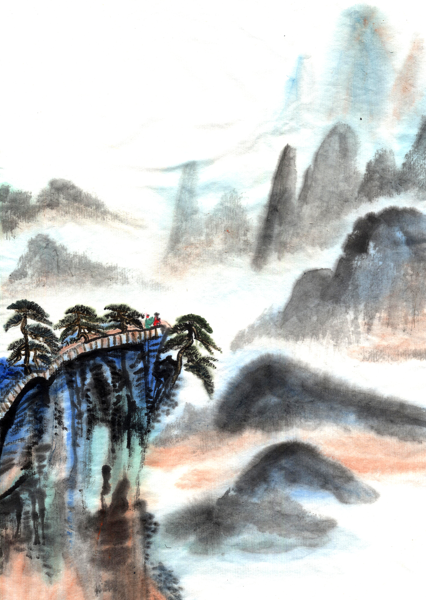 描写山景的优美诗词 - 山水如画，心旷神怡