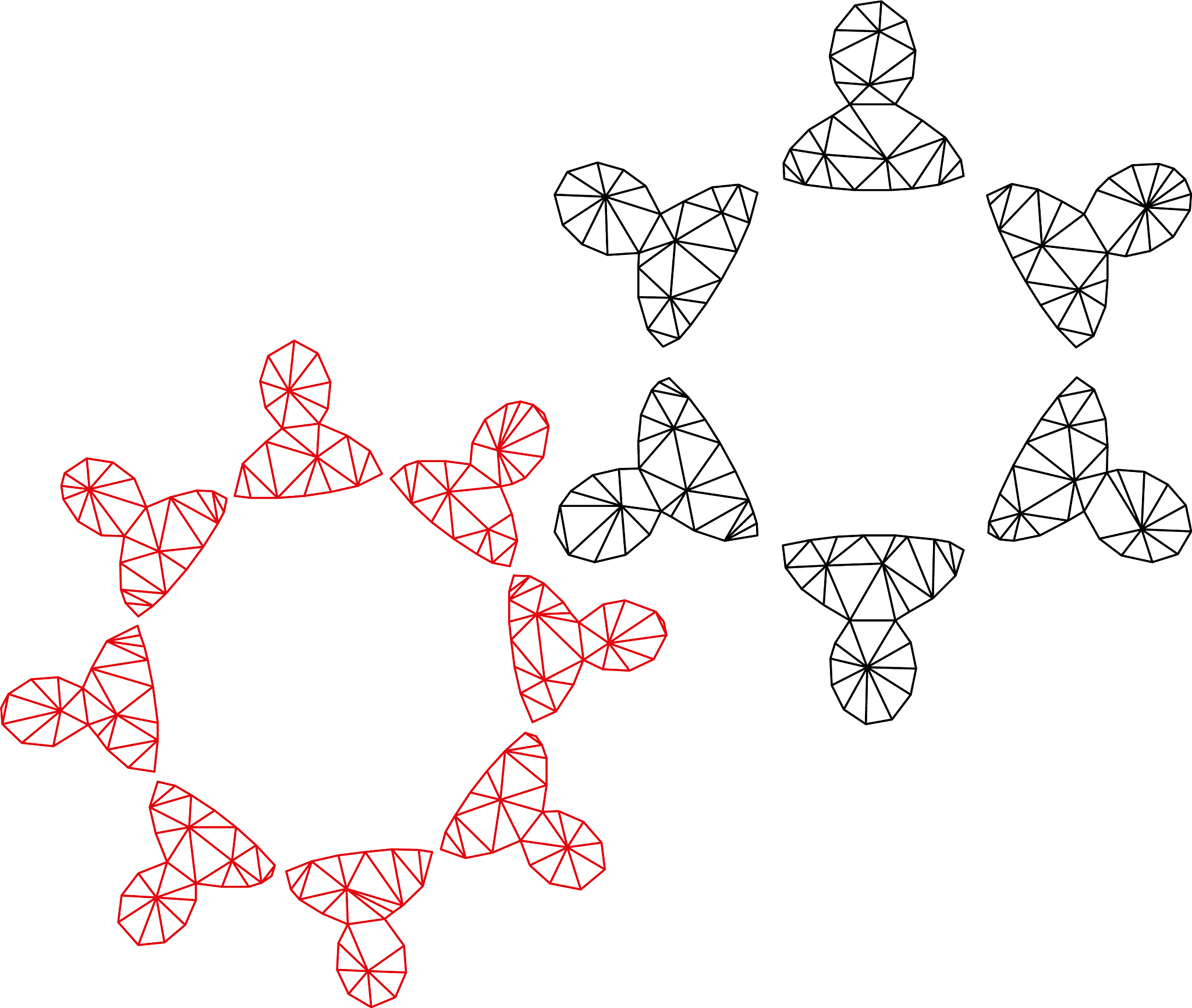 collaboration polygonal frame mesh