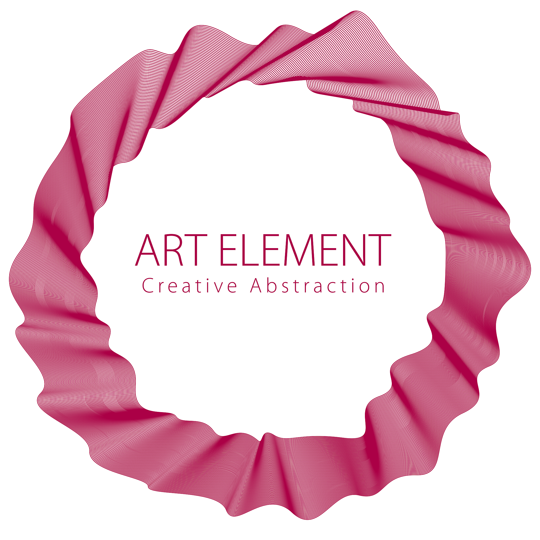 round frame of flowing smoke. vector abstract artistic beautiful