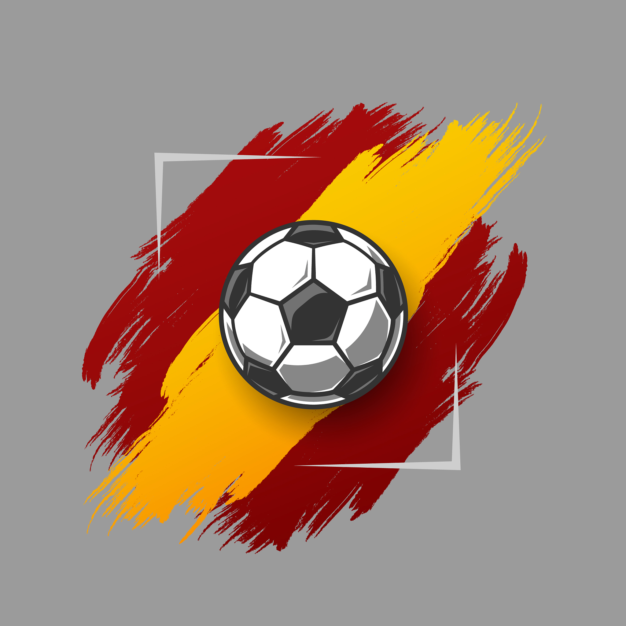 soccer ball on grunge