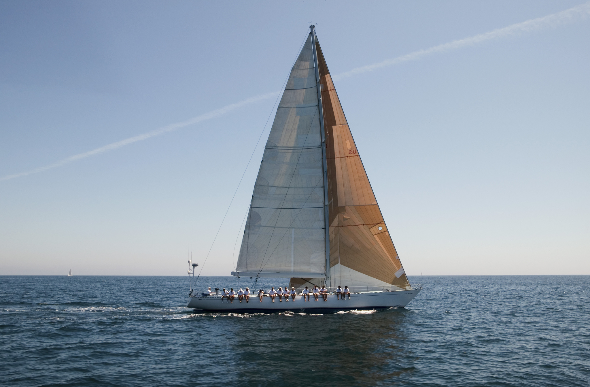 sail boat on ocean