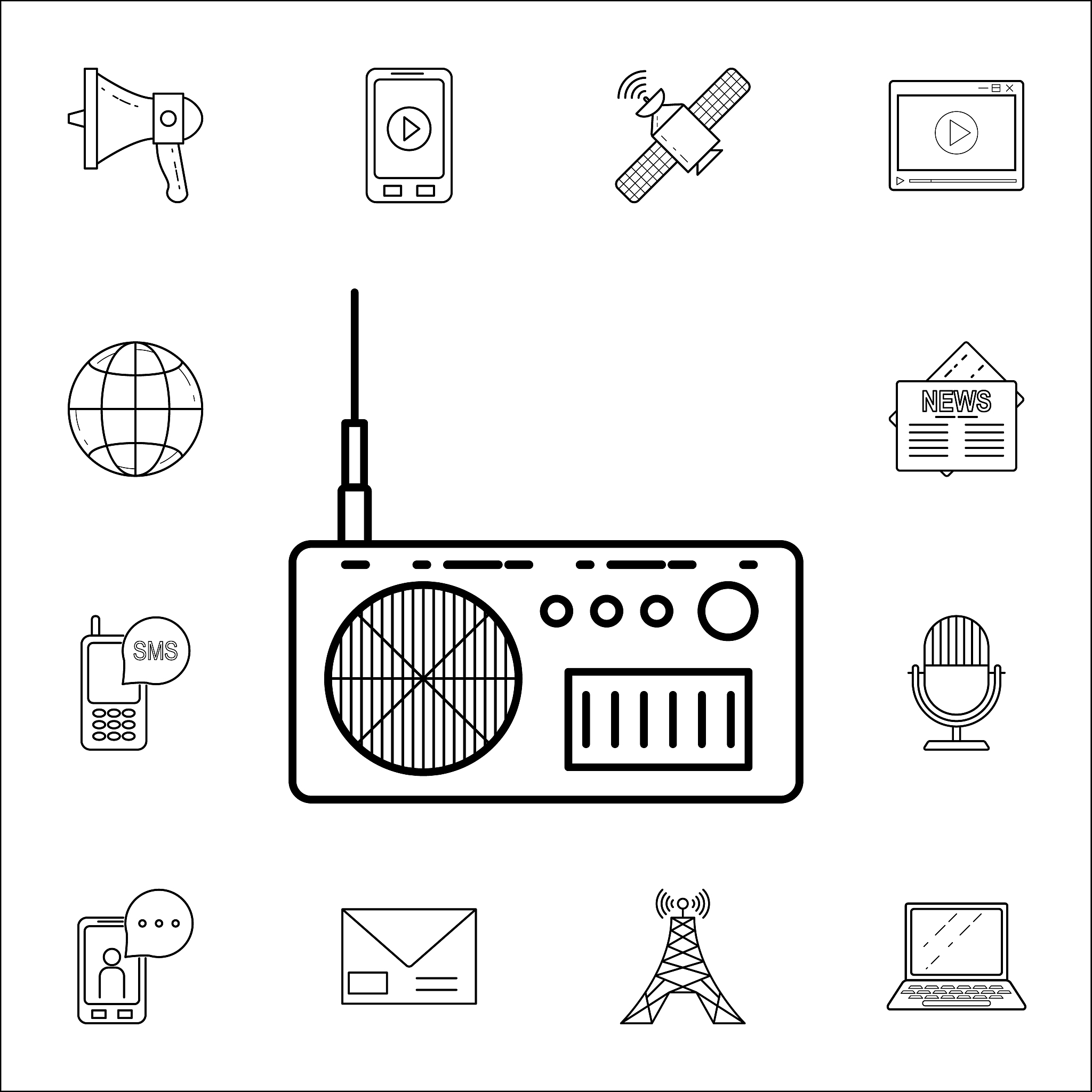 为什么收音机在电脑面前使用也可以收到良好的信号