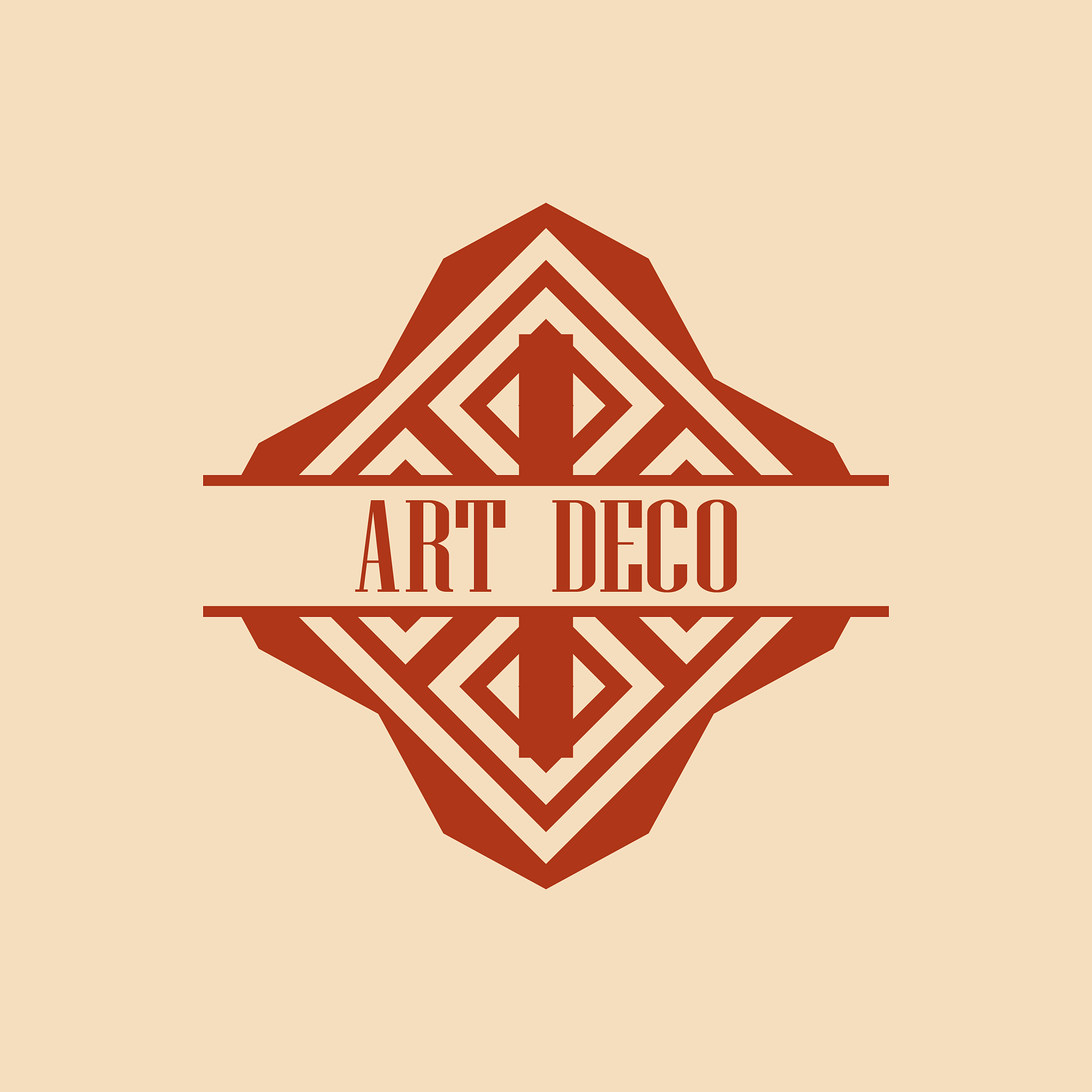 art deco logo