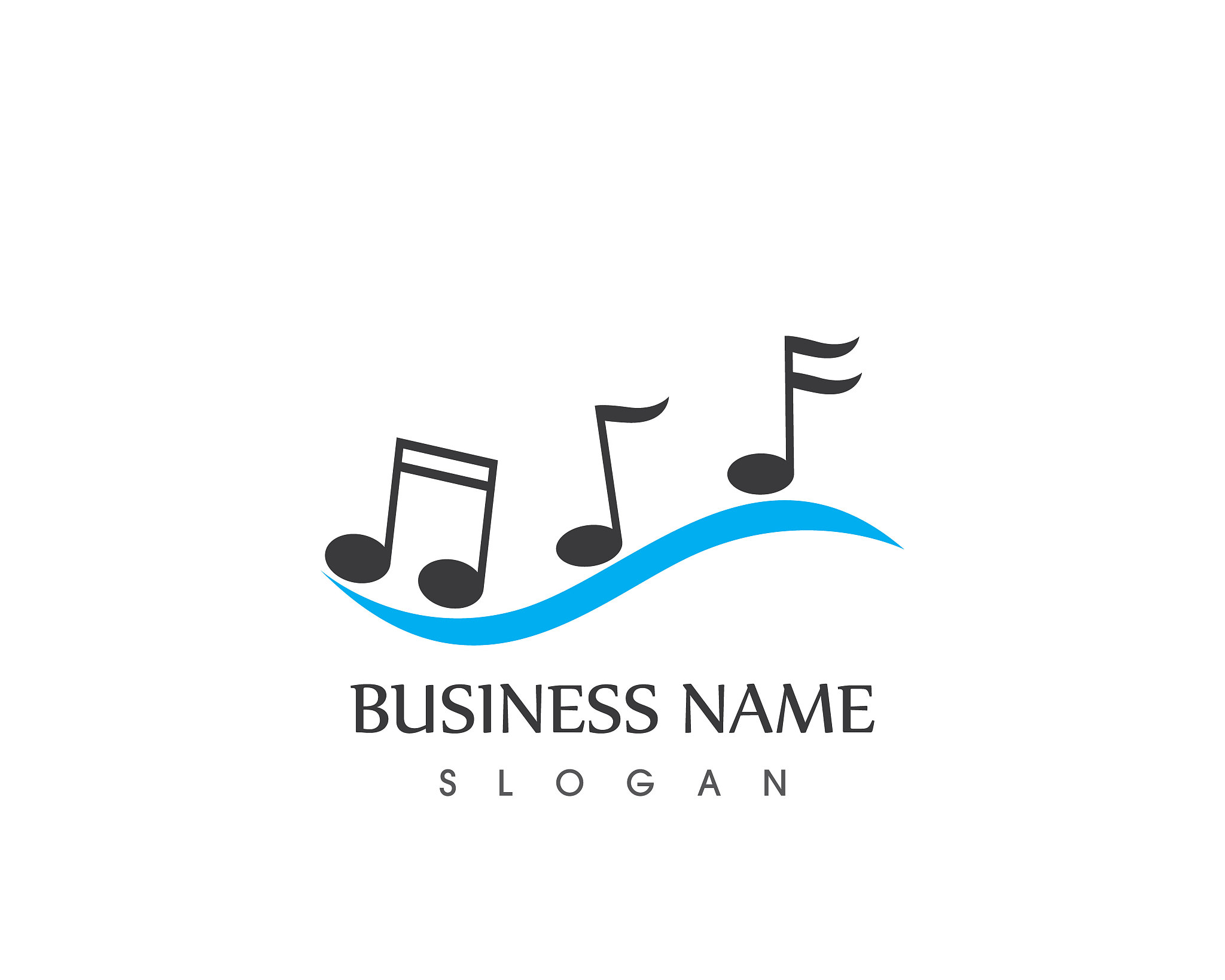 music note icon template