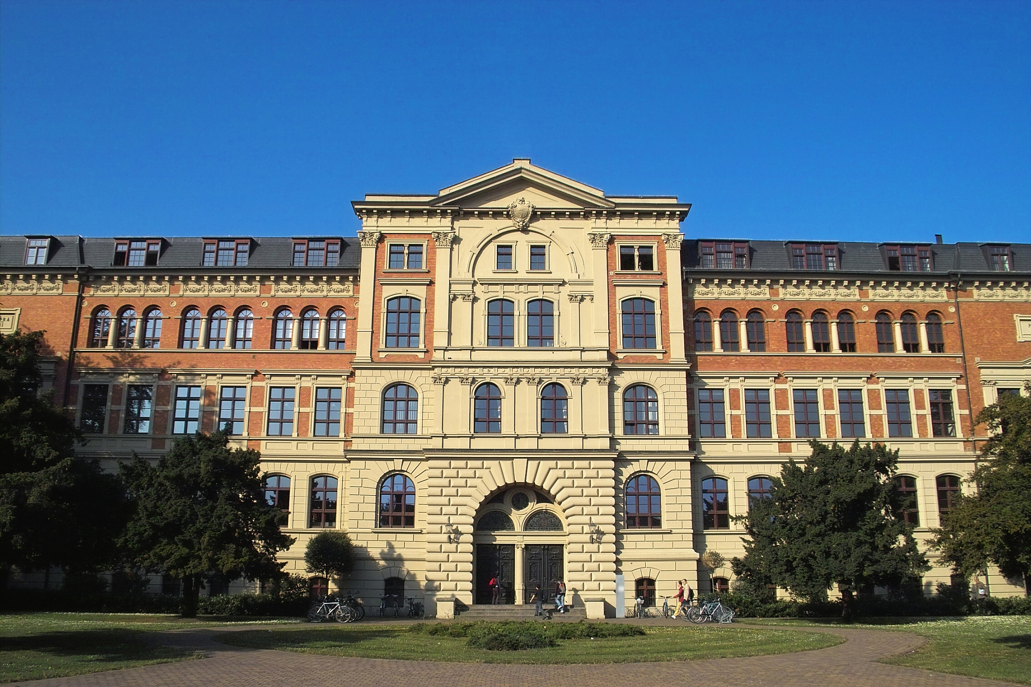 old house on campus