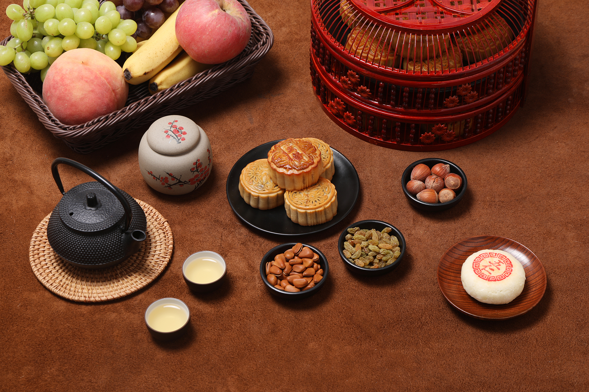 万寿斋老寿星系列月饼苏式月饼8枚月饼素食月饼50字活泼跳脱的语气