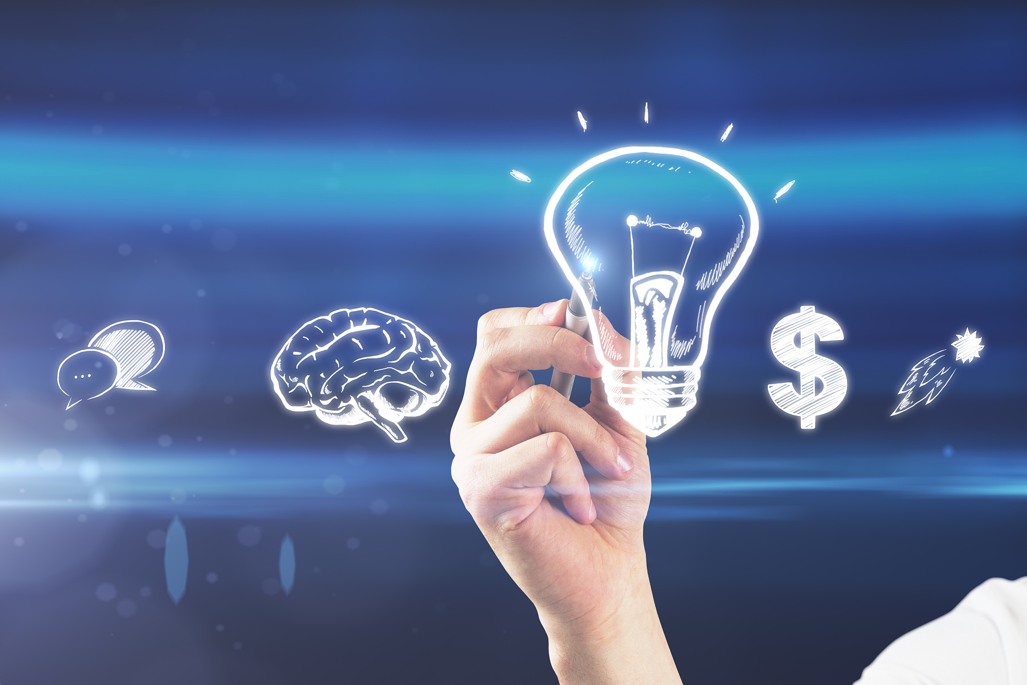 idea and money concept