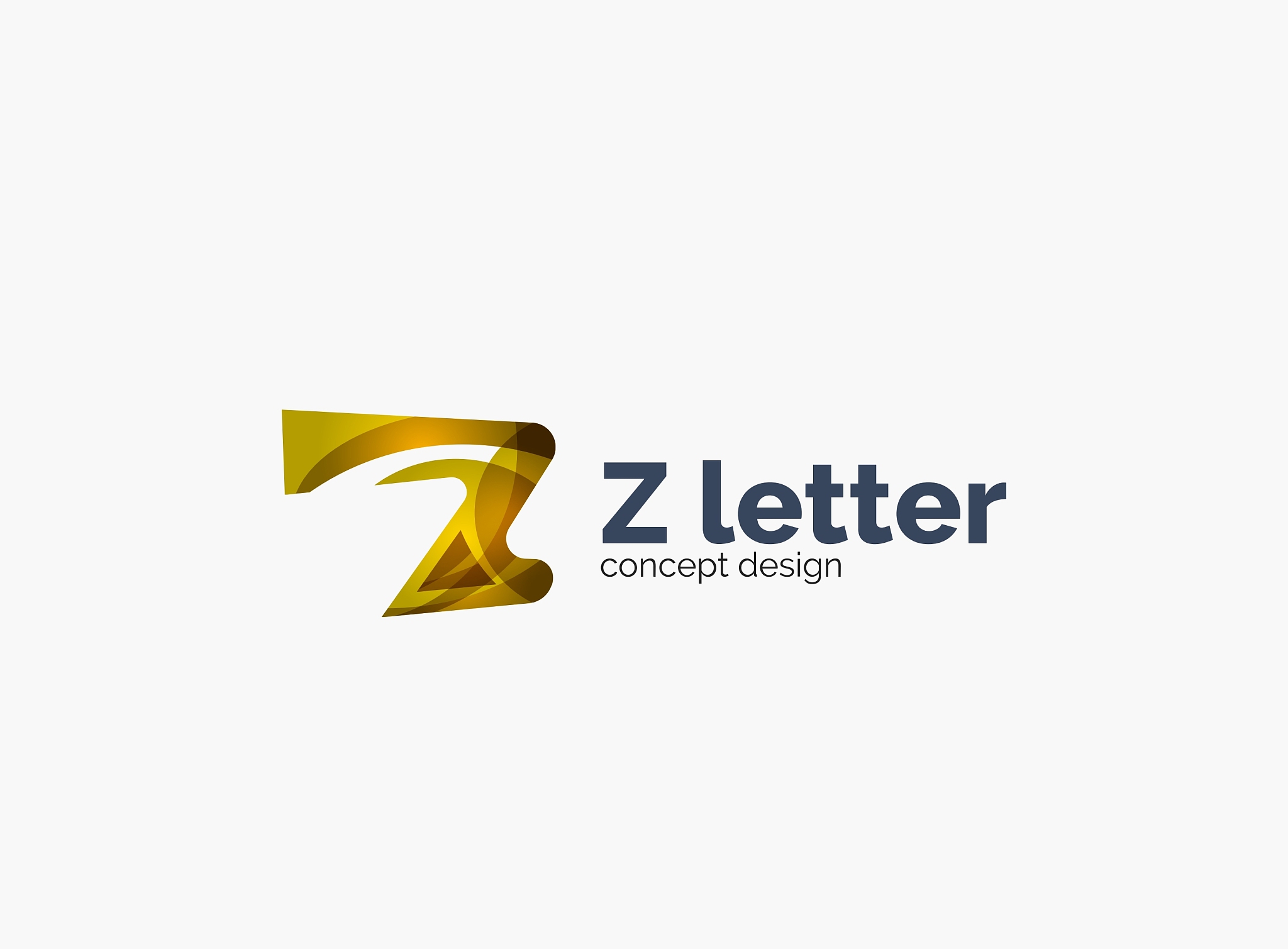 modern company z letter logo