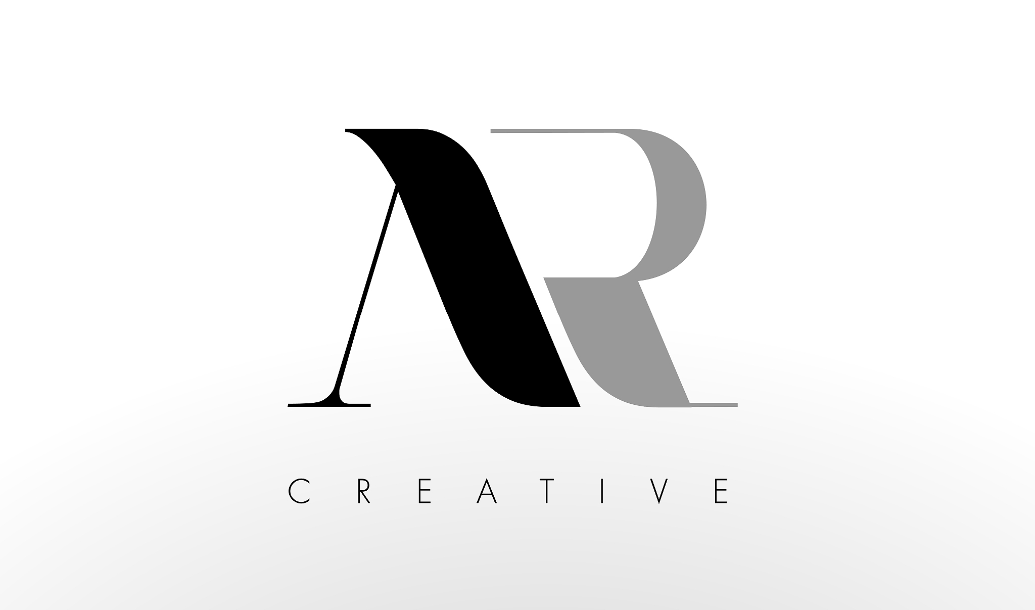 a r letter logo design creative ar letters icon