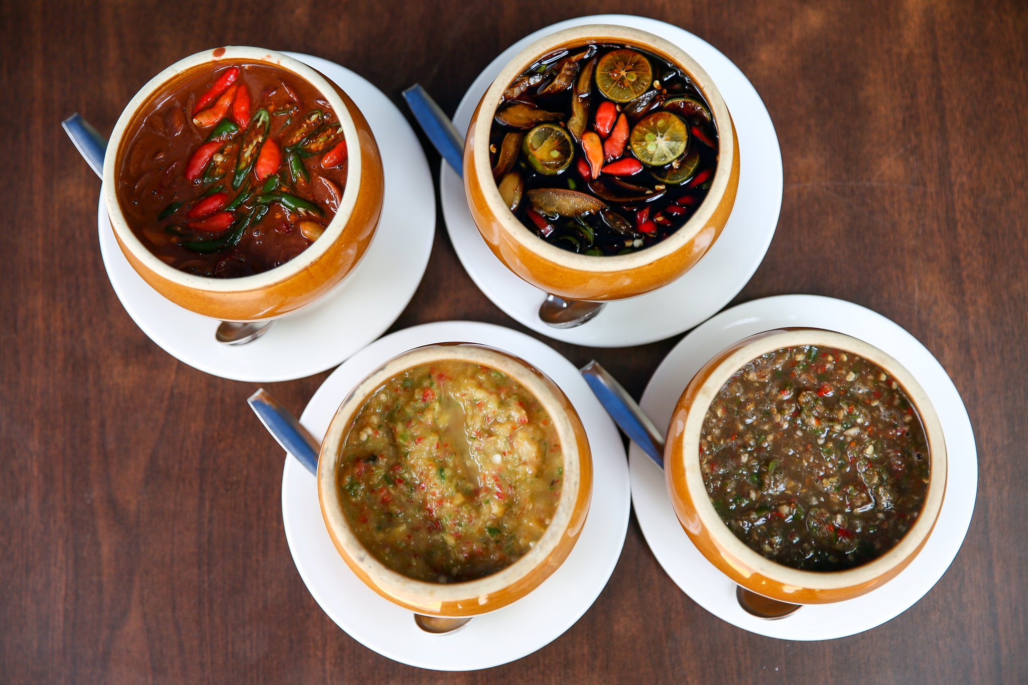 a bowl of malaysian local food