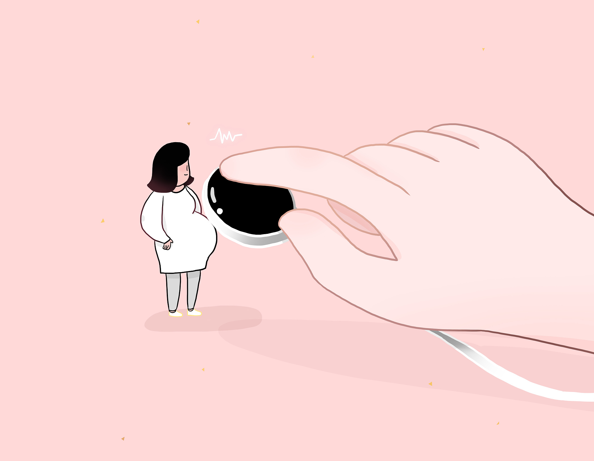 生理期怎么安慰女朋友，