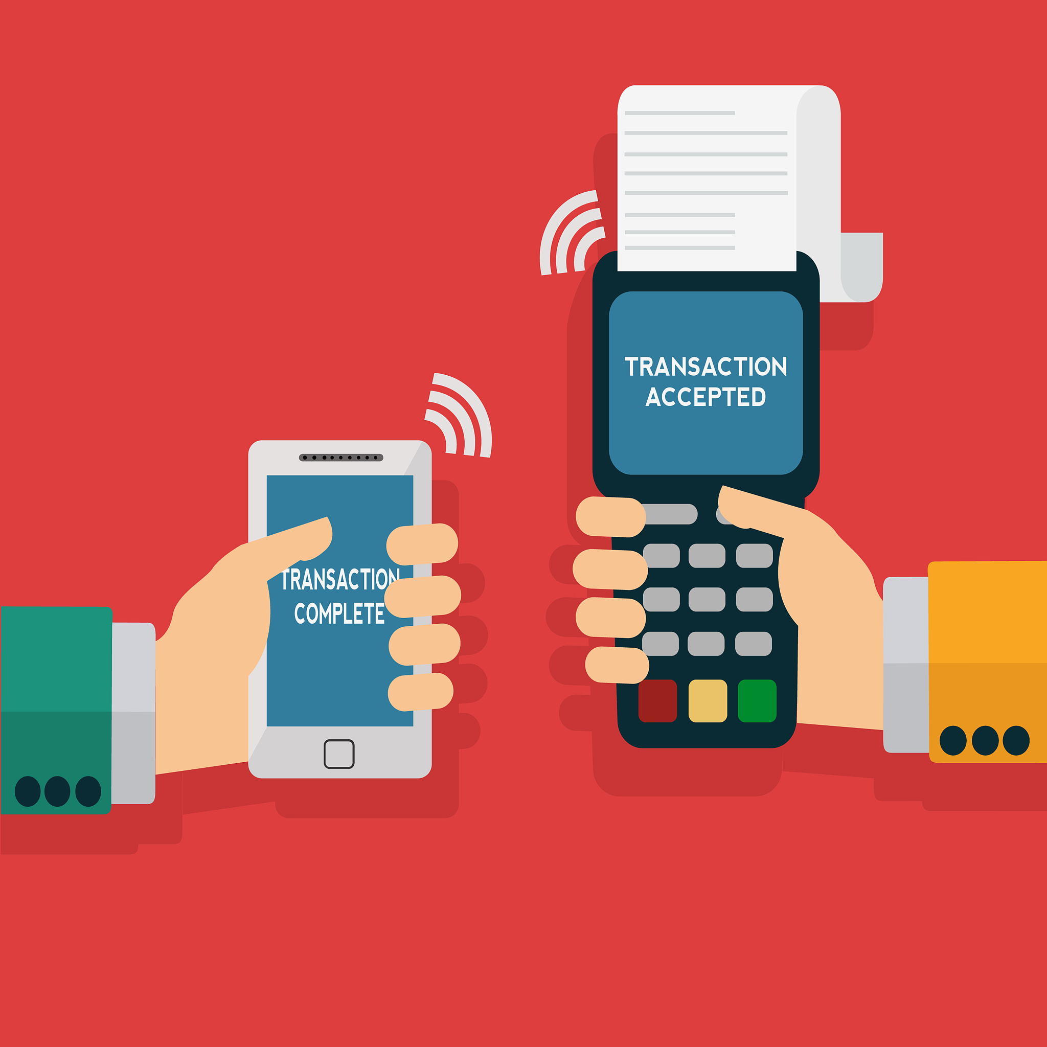 wireless mobile payment via smartphone