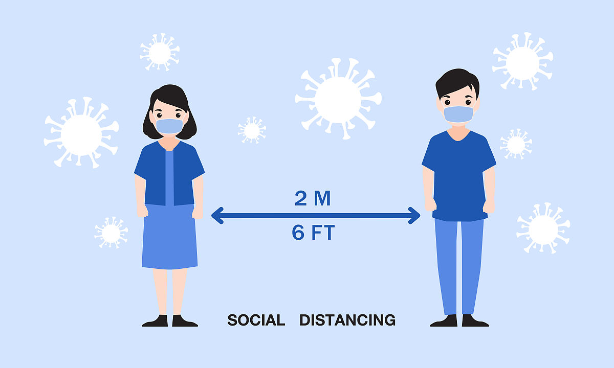 飞沫传播的最远距离是多少