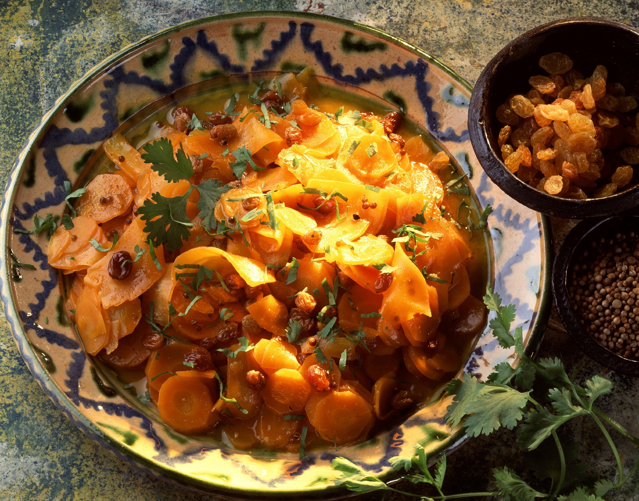 oriental-style carrots