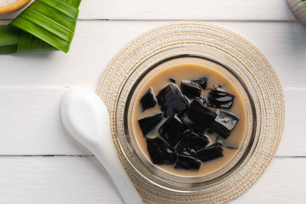 烧仙草和白凉粉，绝配组合！