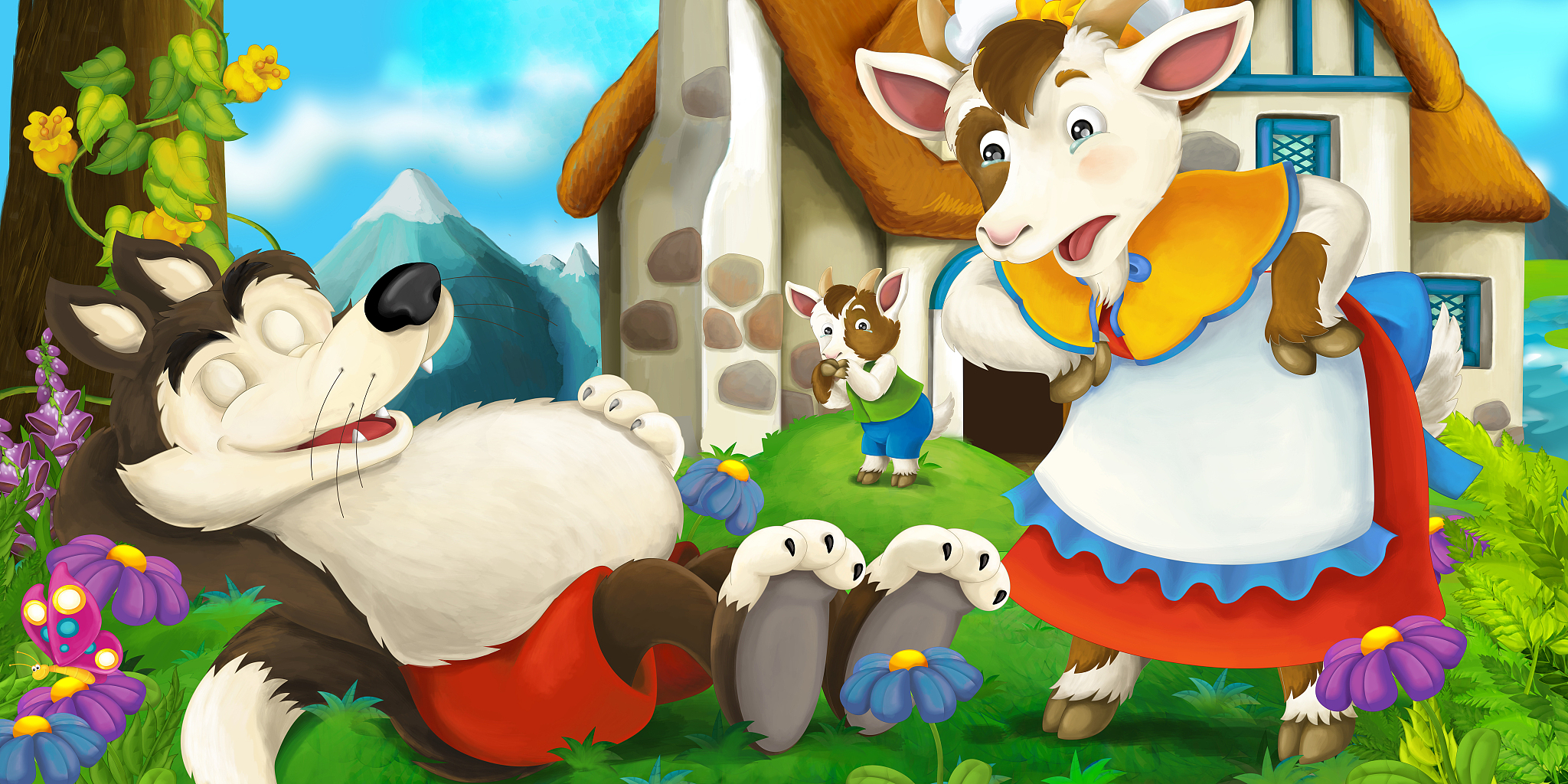 从伊索寓言小羊和狼和绵羊想到哪个人