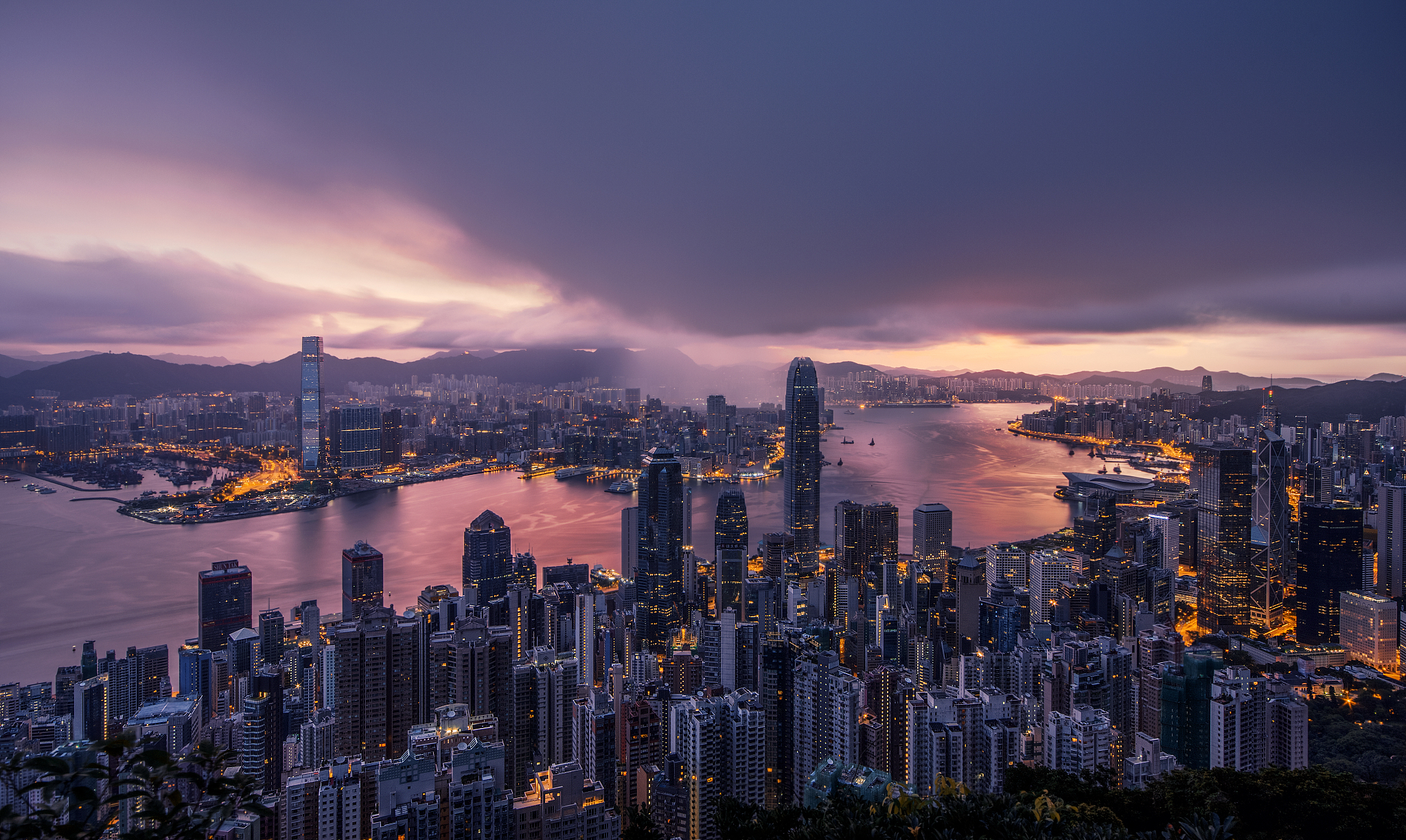 香港城市天际线