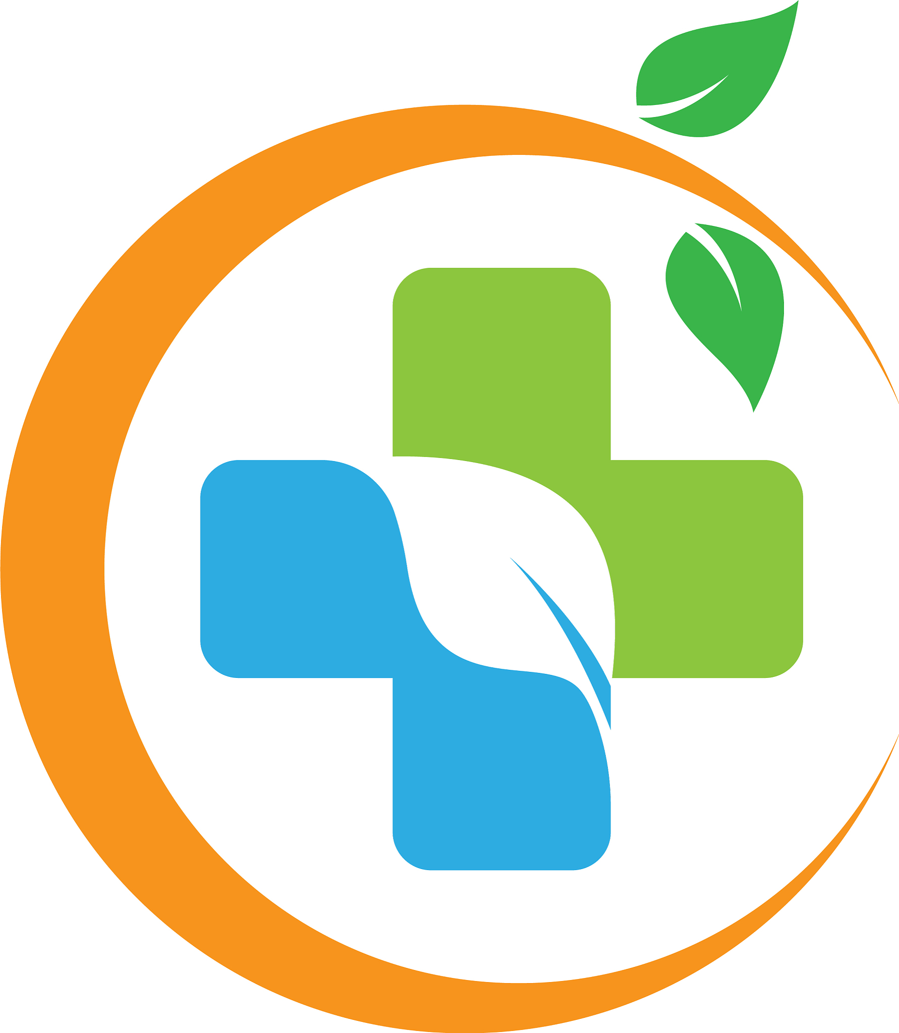 medical cross logo template icon