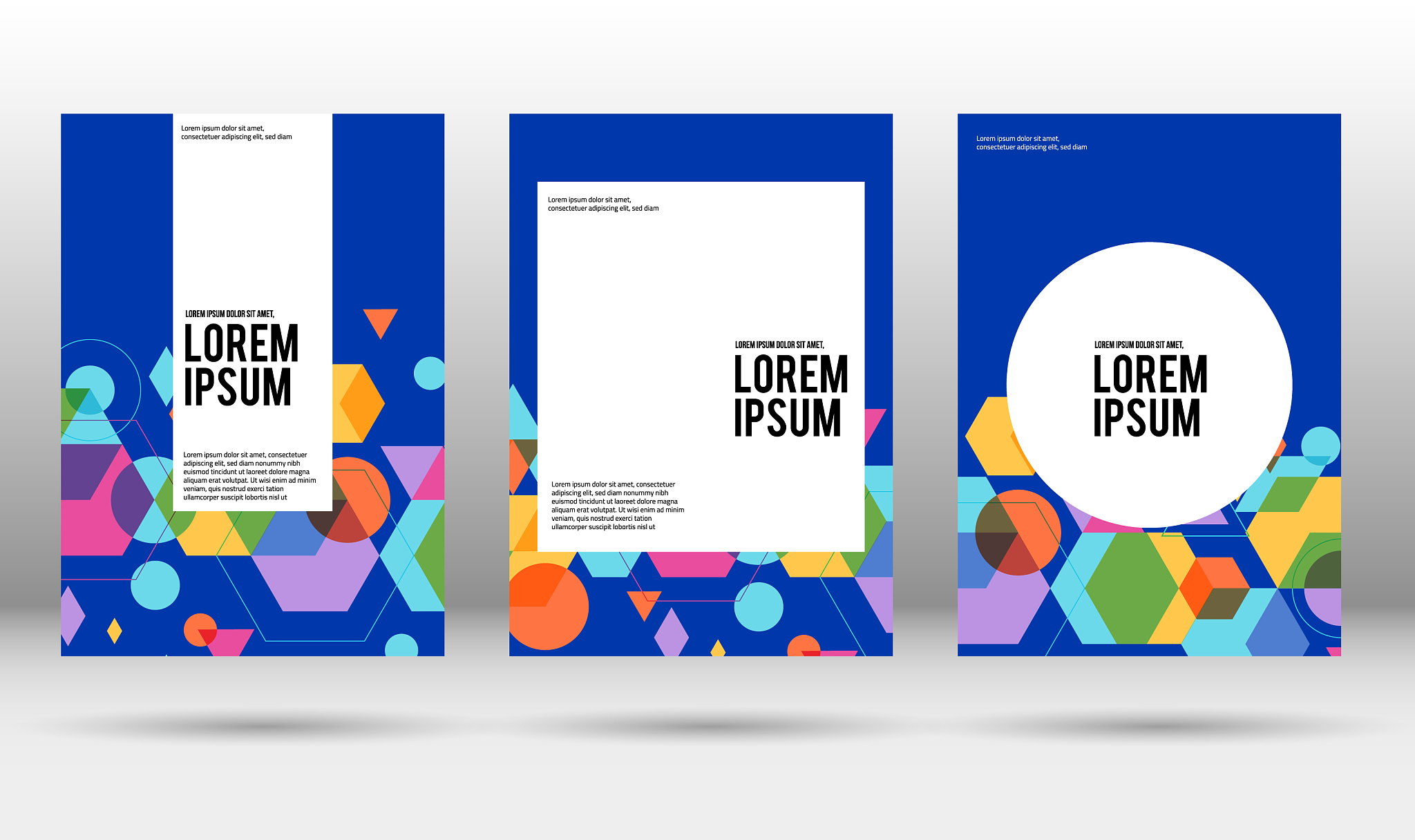 vector cover design template
