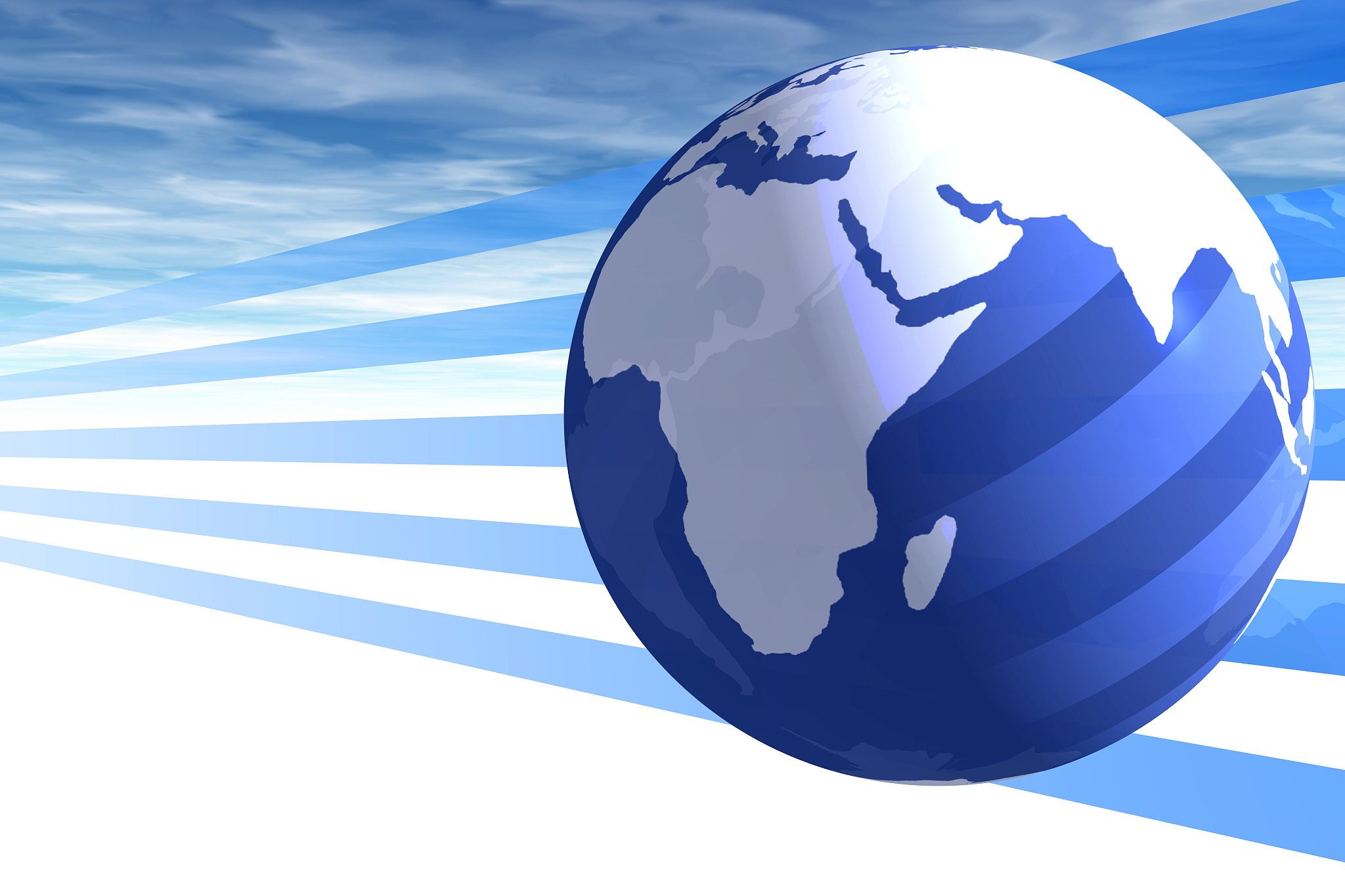 world and sky