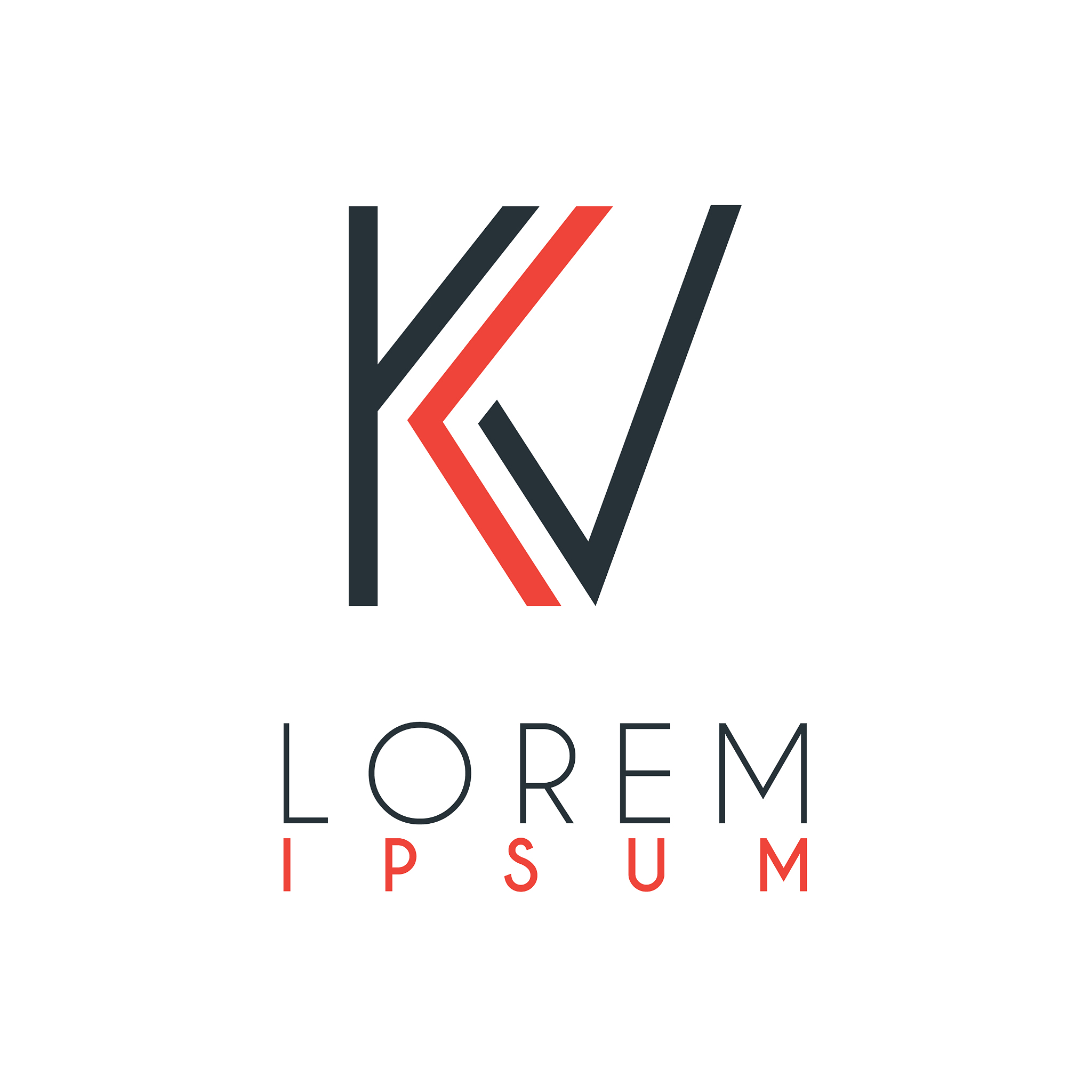 the logo between letter k and letter v or kv