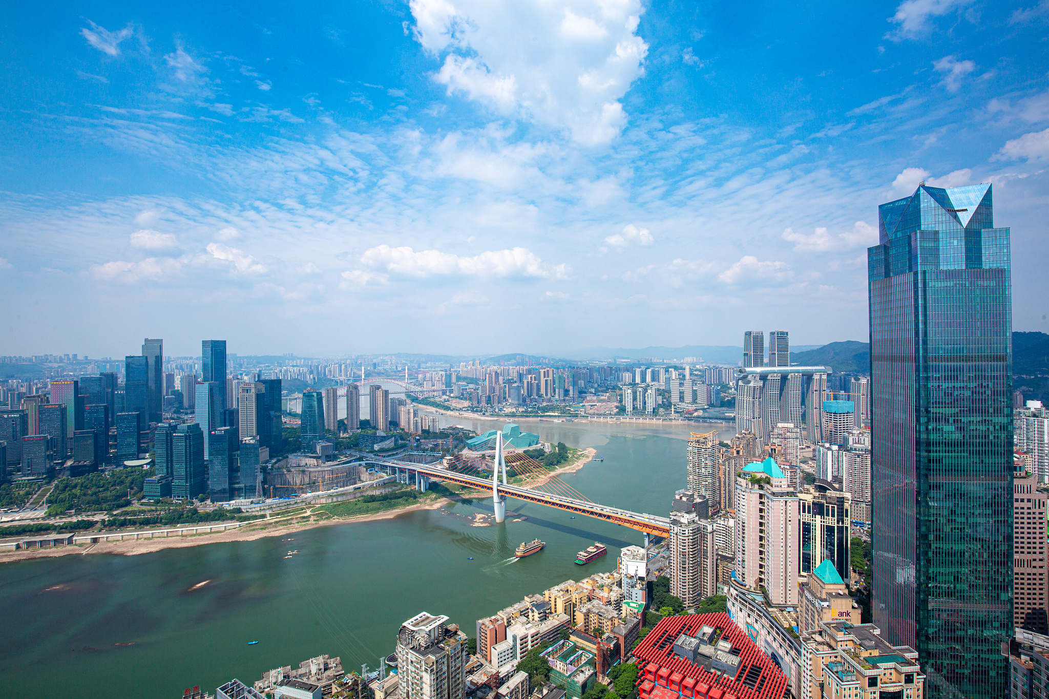 美丽的重庆城市风光
