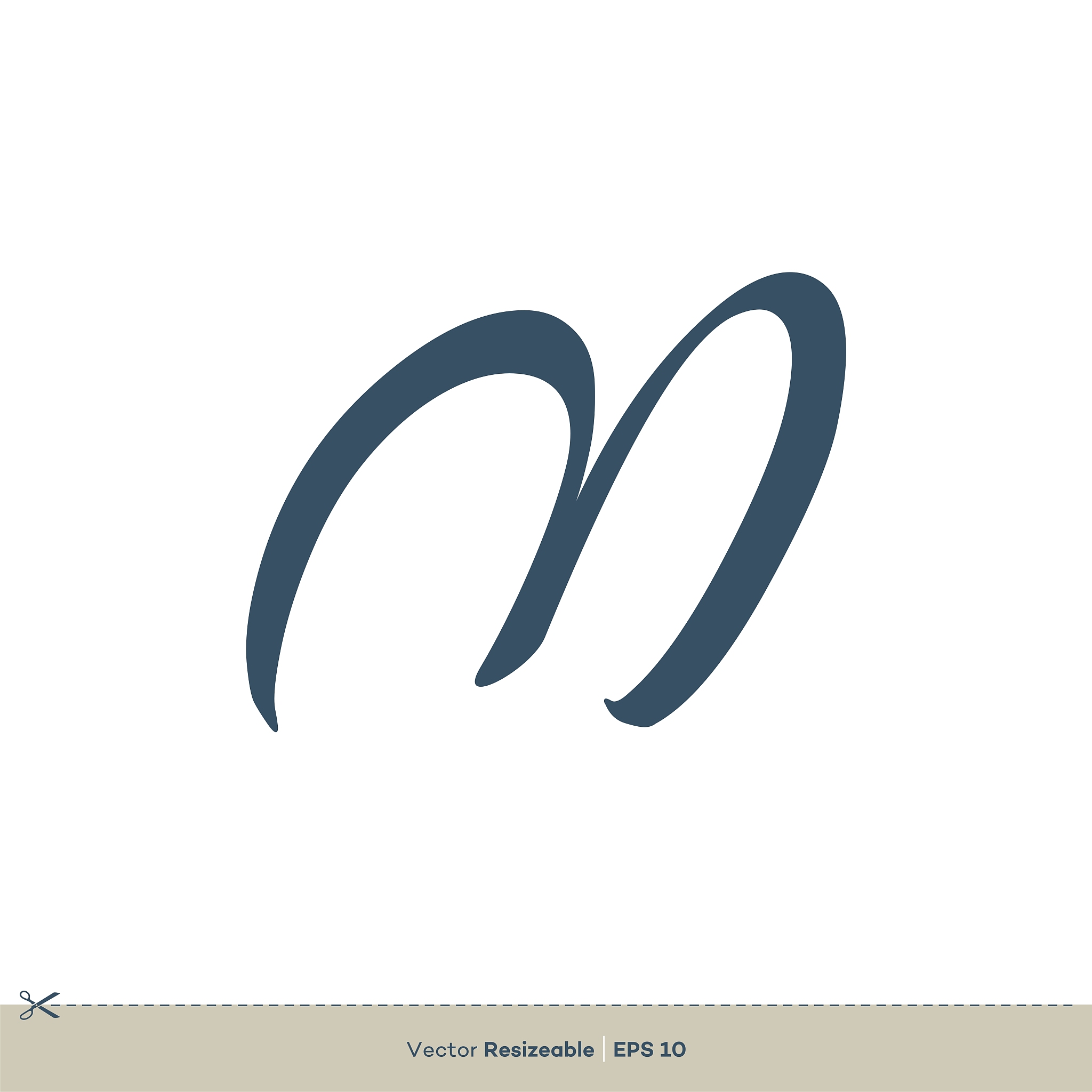 m letter logo template illustration design. vector eps 10.
