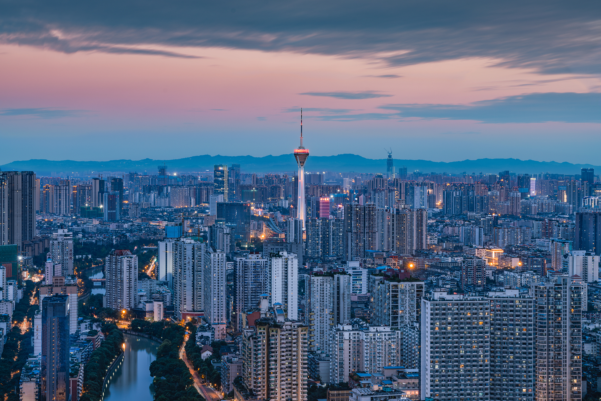 成都城市风光