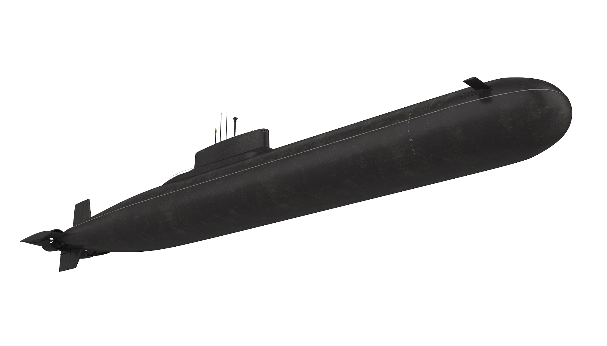 submarine isolated
