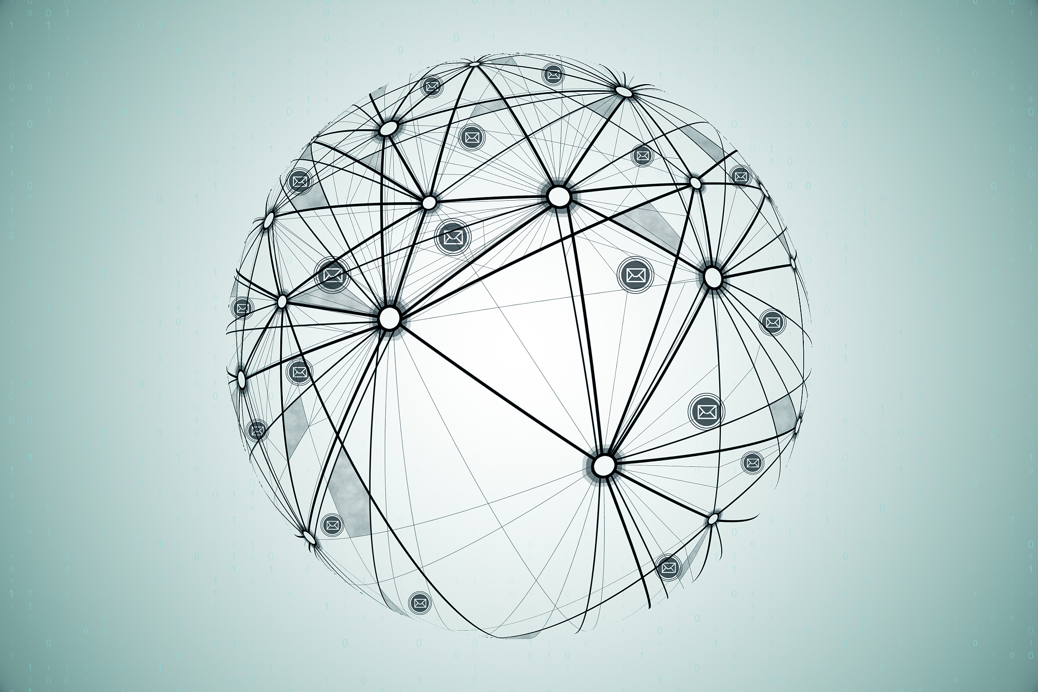 social network and global concept