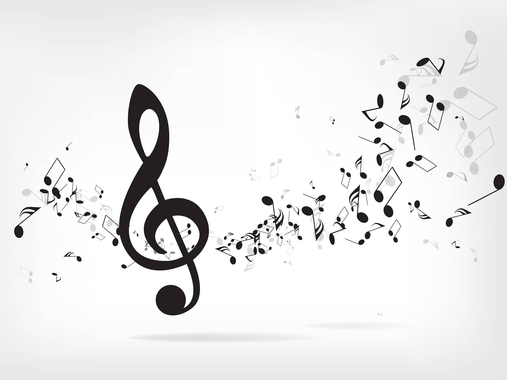 musical abstract background