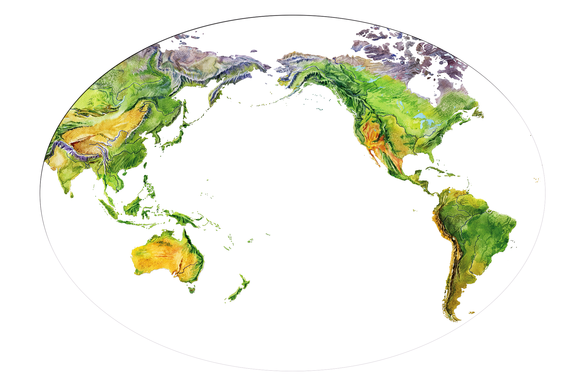 全球地表水变化地图（1984-2021） - Landsat 数据集