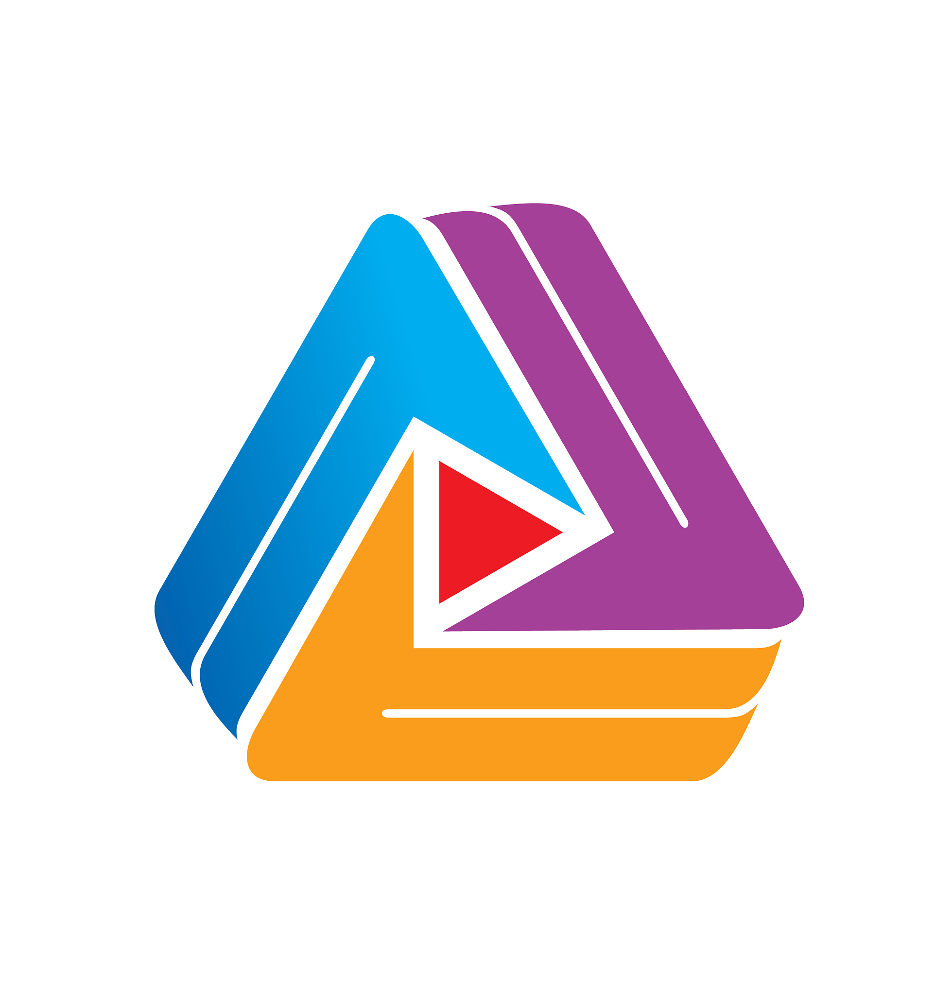 play media technology colored logo
