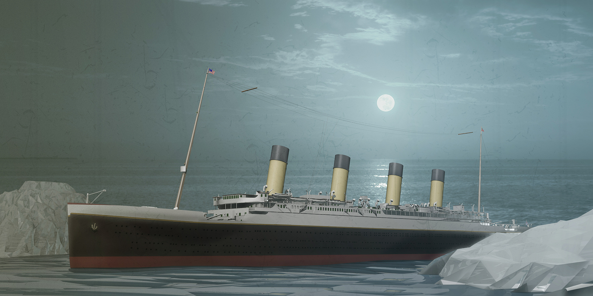 old ocean liner